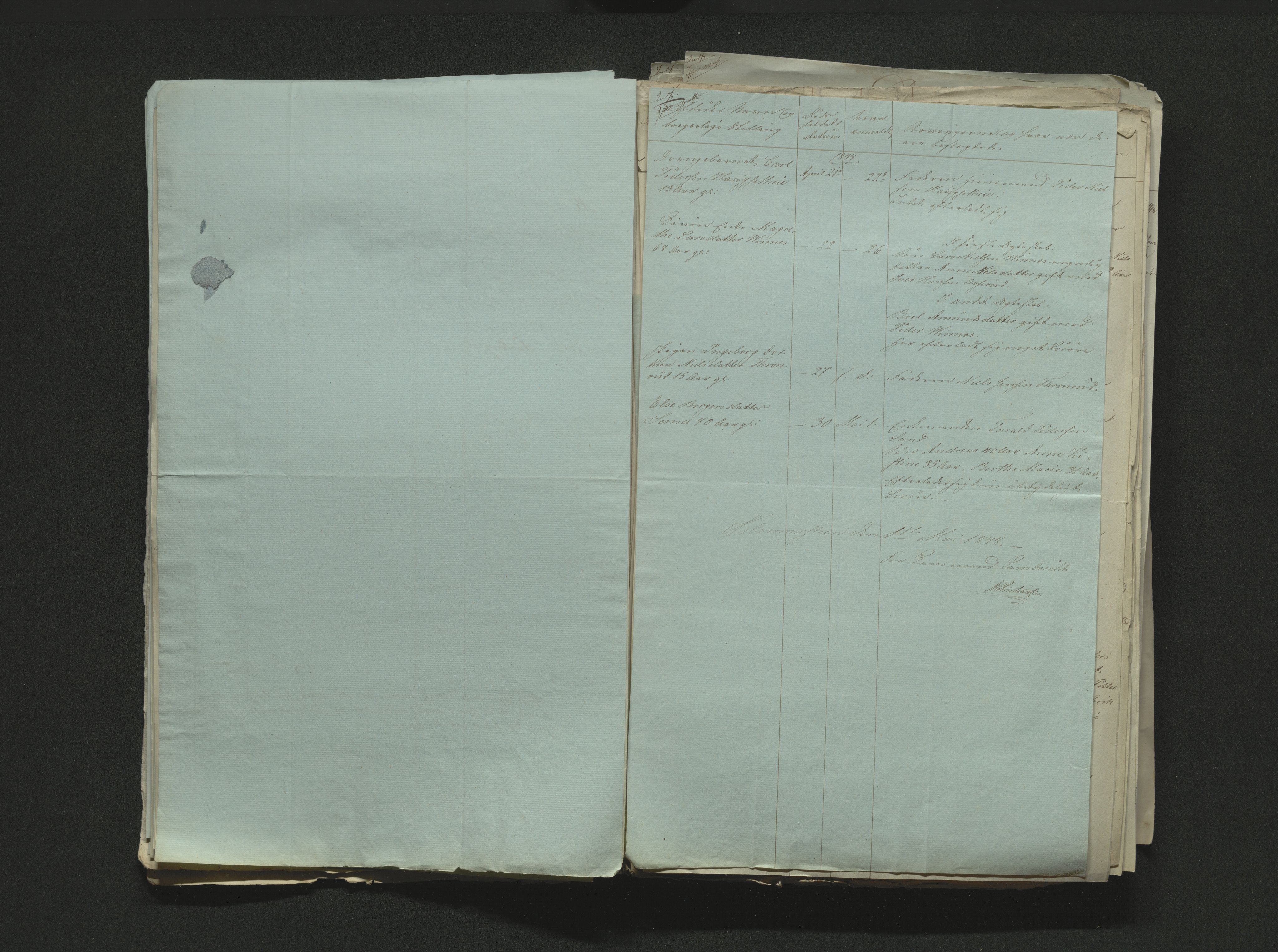 Eiker, Modum og Sigdal sorenskriveri, AV/SAKO-A-123/H/Ha/Hab/L0007: Dødsfallsmeldinger, 1846-1849