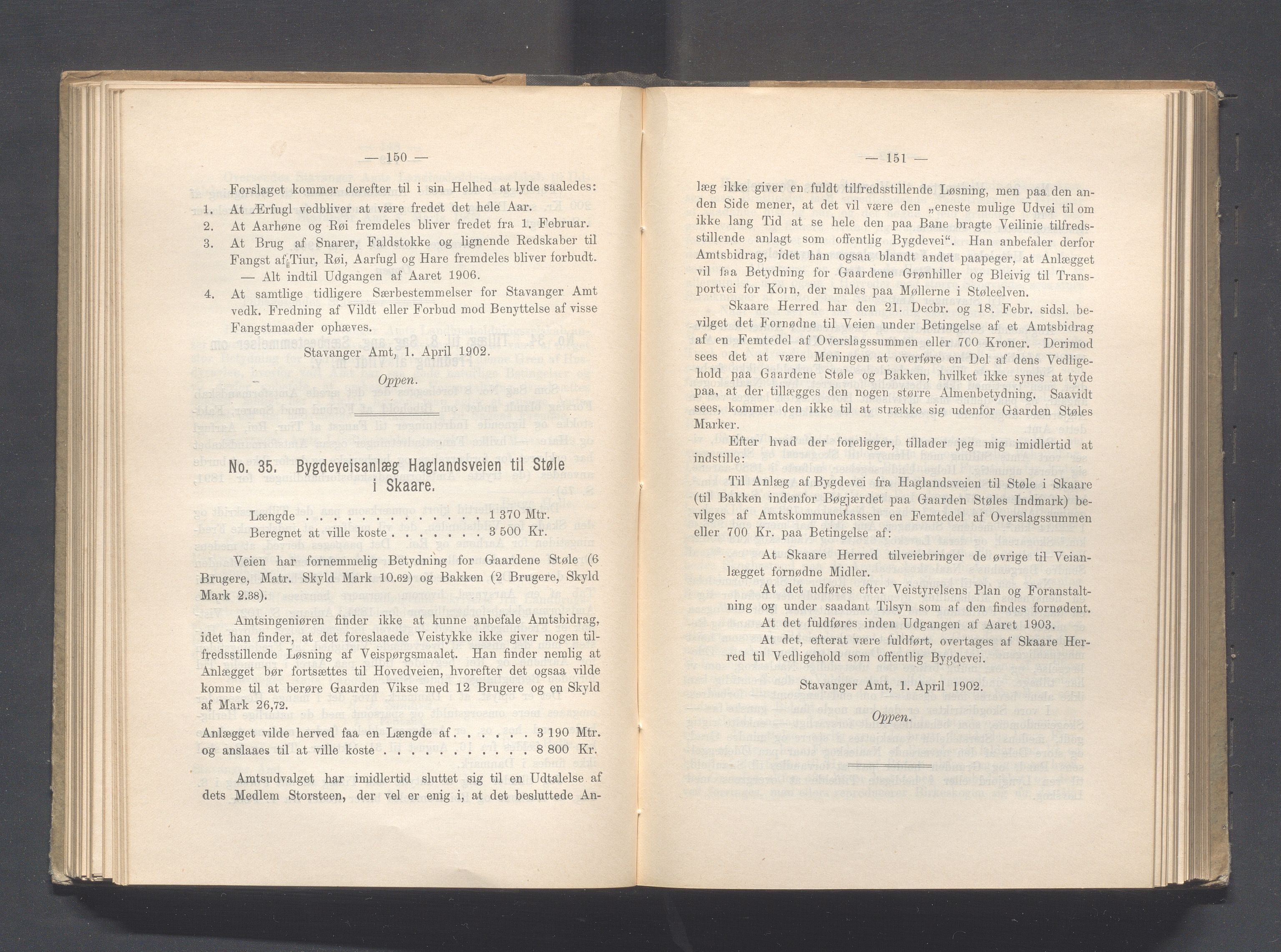 Rogaland fylkeskommune - Fylkesrådmannen , IKAR/A-900/A, 1902, p. 132