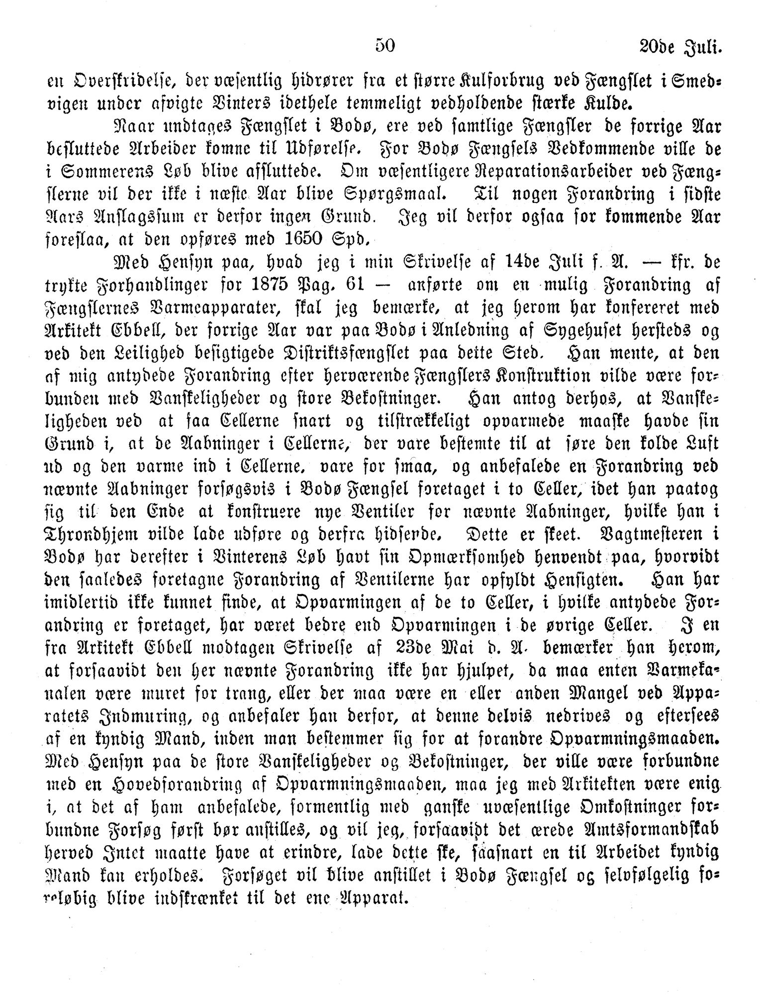 Nordland Fylkeskommune. Fylkestinget, AIN/NFK-17/176/A/Ac/L0010: Fylkestingsforhandlinger 1874-1880, 1874-1880