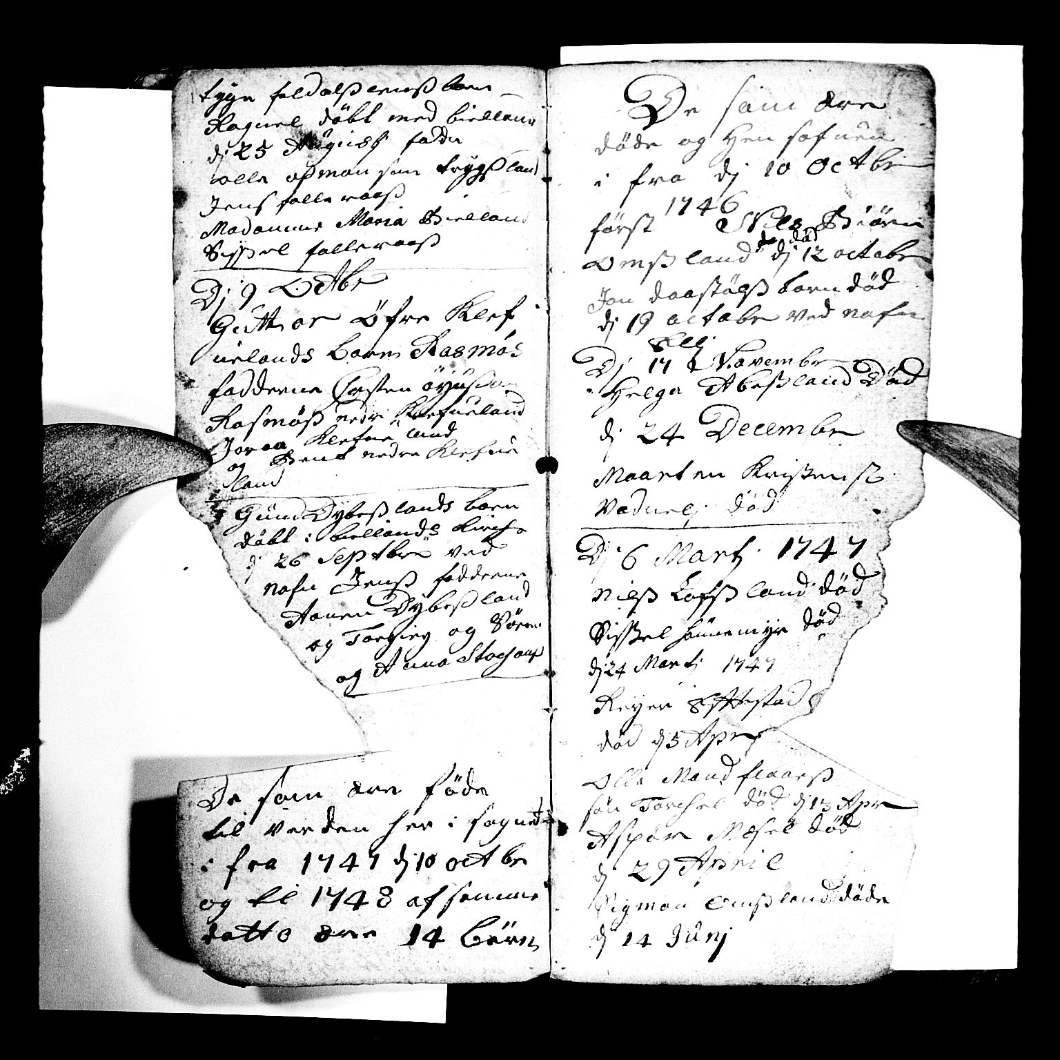 Bjelland sokneprestkontor, SAK/1111-0005/F/Fb/Fbb/L0001: Parish register (copy) no. B 1, 1732-1782, p. 23