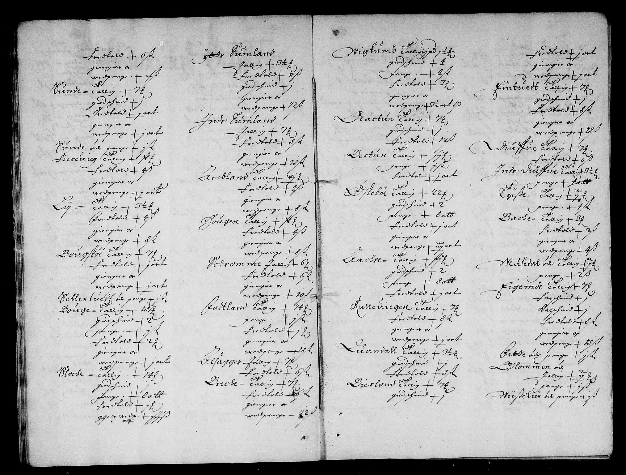 Rentekammeret inntil 1814, Reviderte regnskaper, Stiftamtstueregnskaper, Bergen stiftamt, AV/RA-EA-6043/R/Rc/L0042: Bergen stiftamt, 1673-1675
