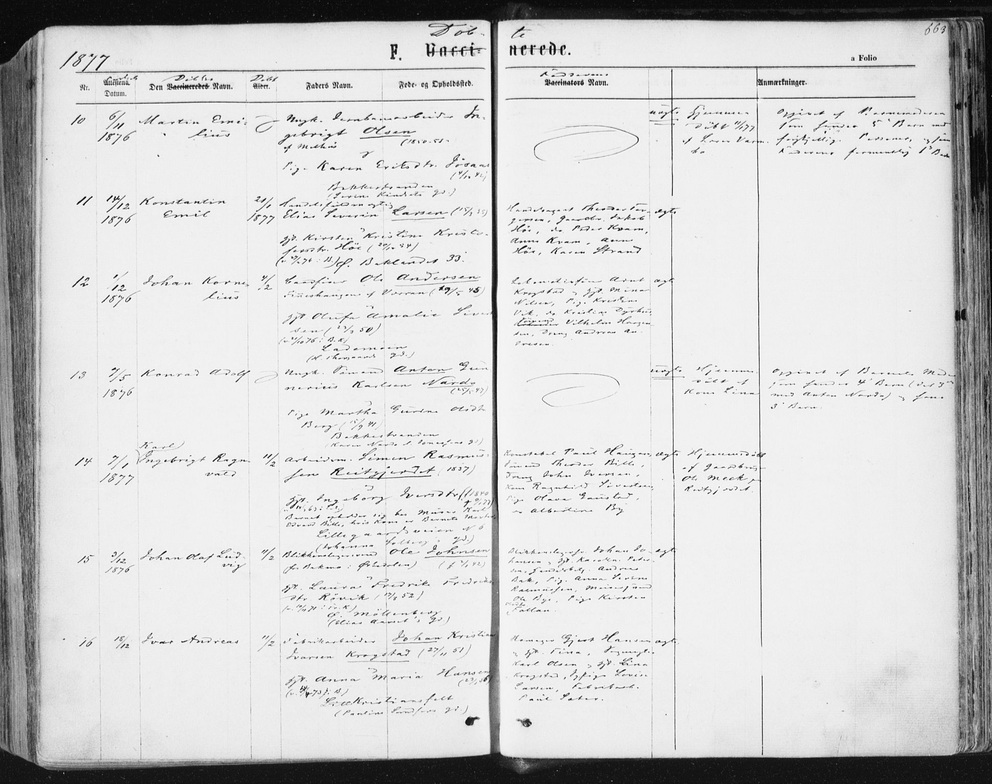 Ministerialprotokoller, klokkerbøker og fødselsregistre - Sør-Trøndelag, AV/SAT-A-1456/604/L0186: Parish register (official) no. 604A07, 1866-1877, p. 663