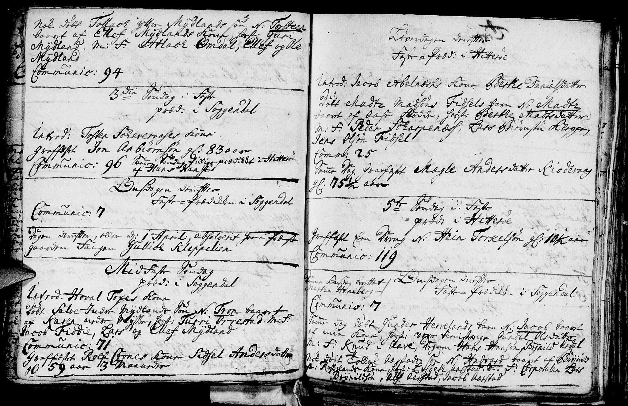 Sokndal sokneprestkontor, AV/SAST-A-101808: Parish register (official) no. A 1, 1729-1740