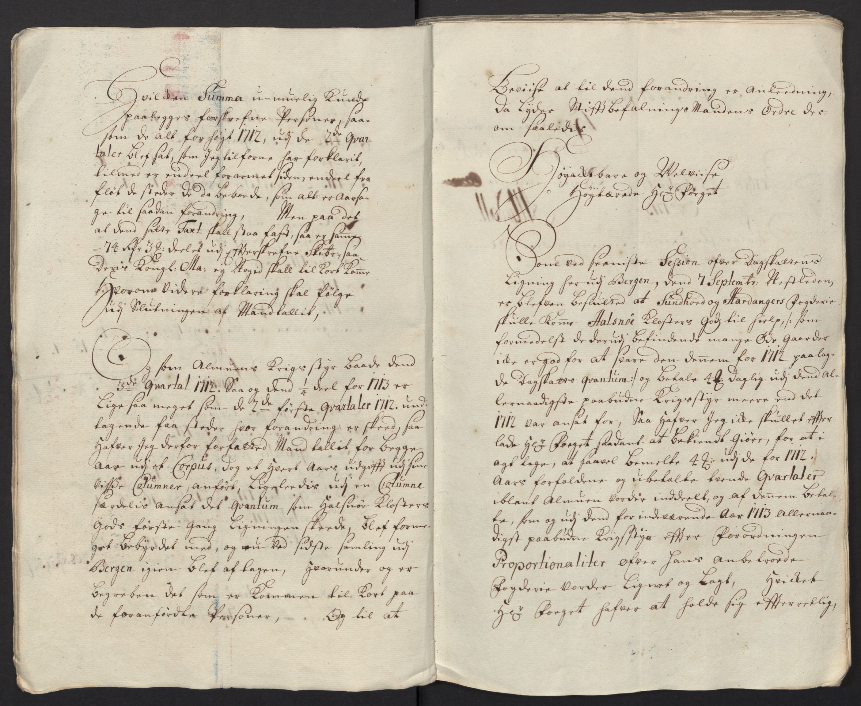 Rentekammeret inntil 1814, Reviderte regnskaper, Fogderegnskap, AV/RA-EA-4092/R48/L2989: Fogderegnskap Sunnhordland og Hardanger, 1713, p. 484