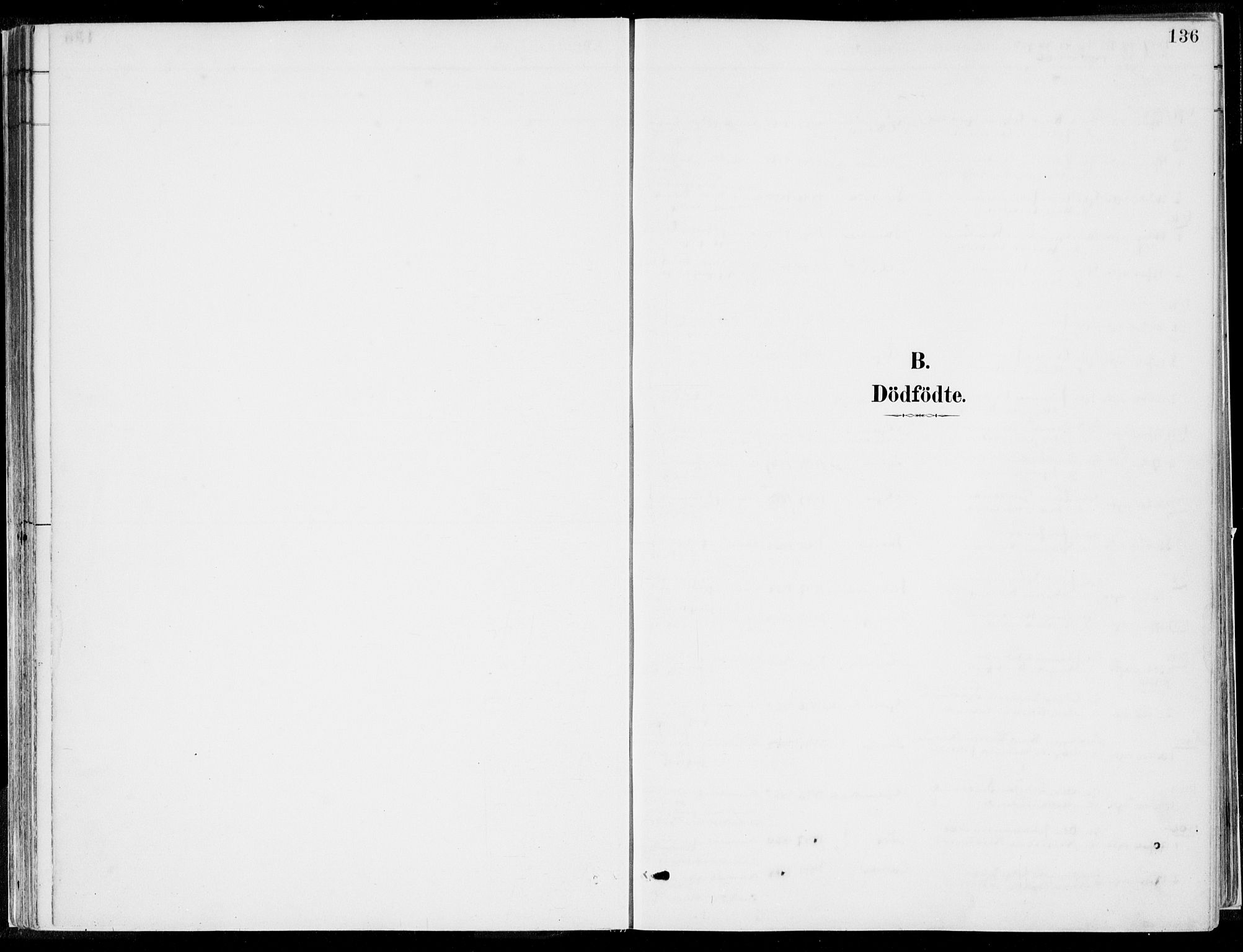 Kvinnherad sokneprestembete, SAB/A-76401/H/Haa: Parish register (official) no. B  1, 1887-1921, p. 136