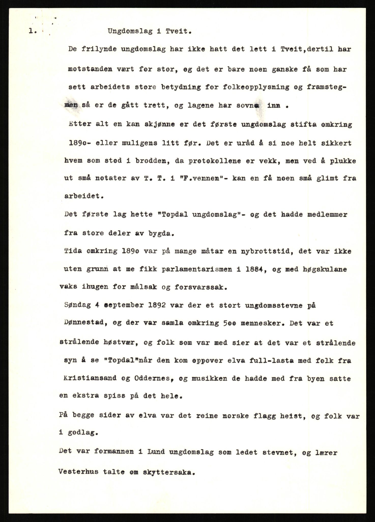 Tveit bygdesogenemnd, AV/SAK-D/0770/F/L0001: A - Emneordnet materiale, 1576-1945, p. 522