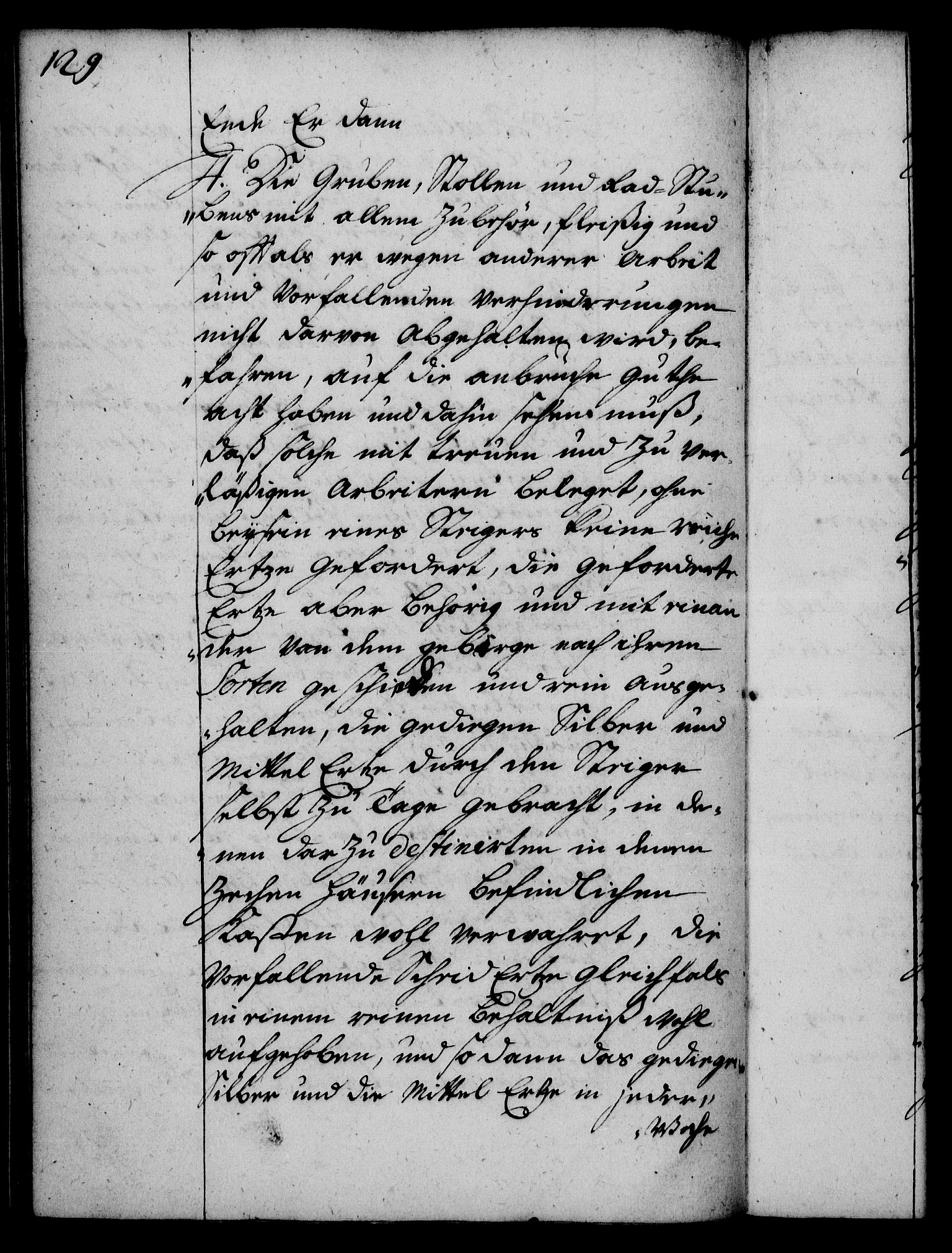 Rentekammeret, Kammerkanselliet, RA/EA-3111/G/Gg/Gge/L0002: Norsk bestallingsprotokoll med register (merket RK 53.26), 1730-1744, p. 129