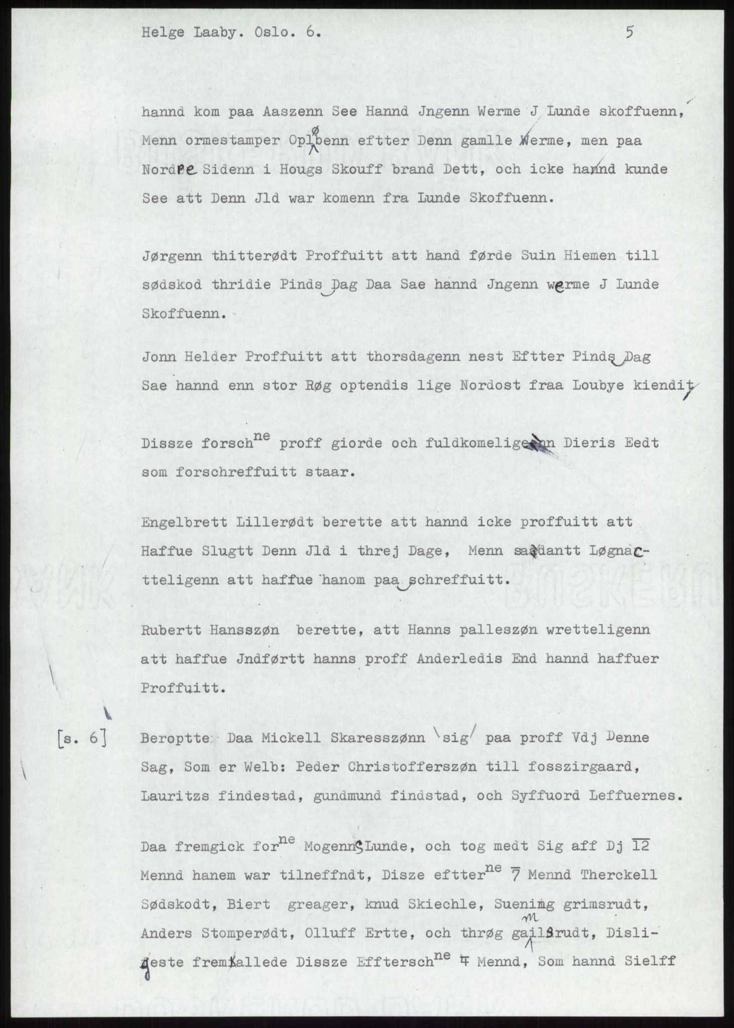 Samlinger til kildeutgivelse, Diplomavskriftsamlingen, AV/RA-EA-4053/H/Ha, p. 497