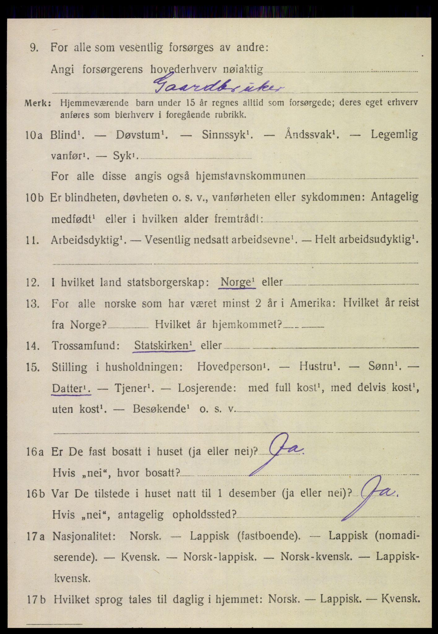 SAT, 1920 census for Brønnøy, 1920, p. 7763