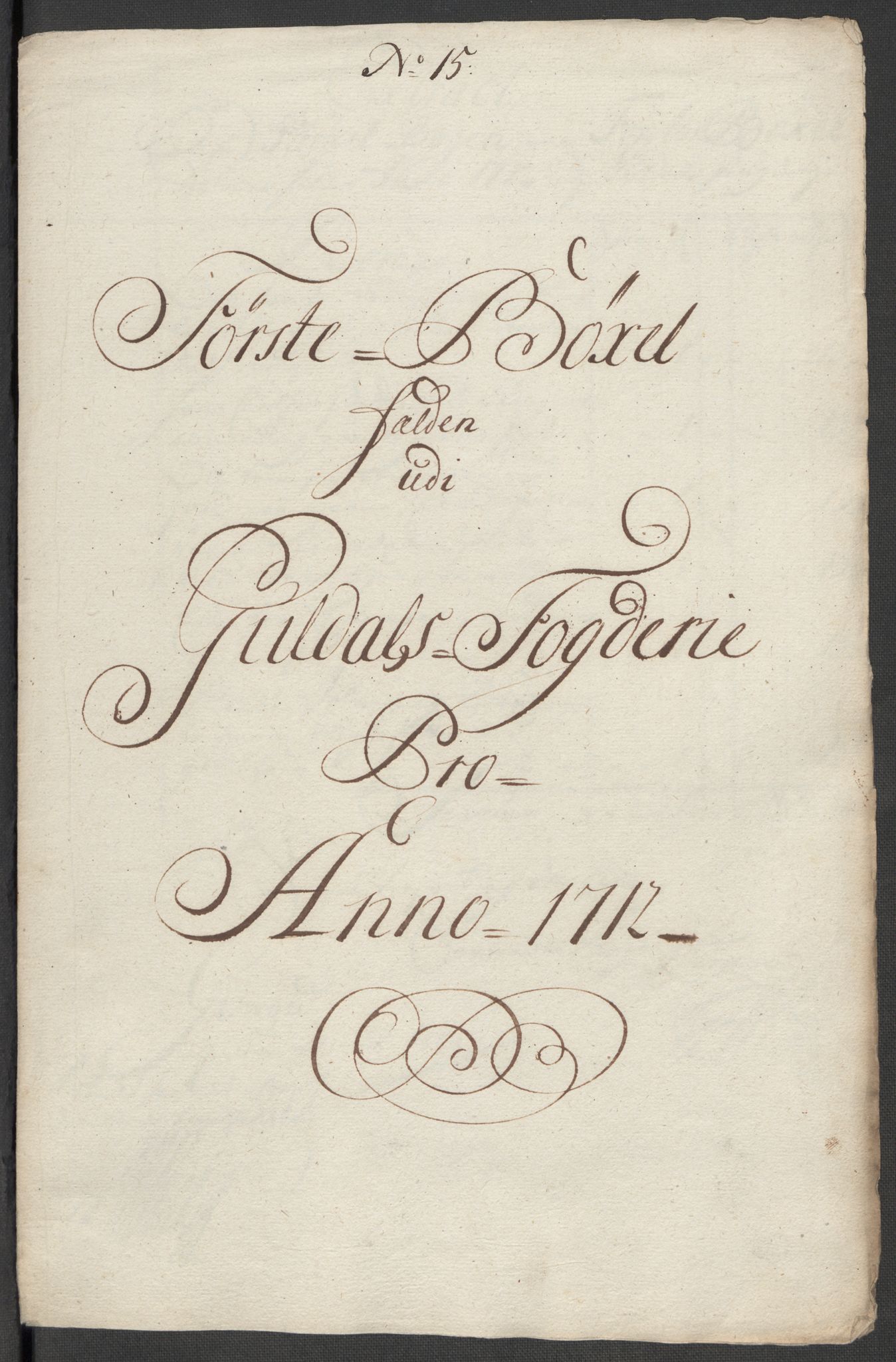 Rentekammeret inntil 1814, Reviderte regnskaper, Fogderegnskap, AV/RA-EA-4092/R60/L3963: Fogderegnskap Orkdal og Gauldal, 1712, p. 351