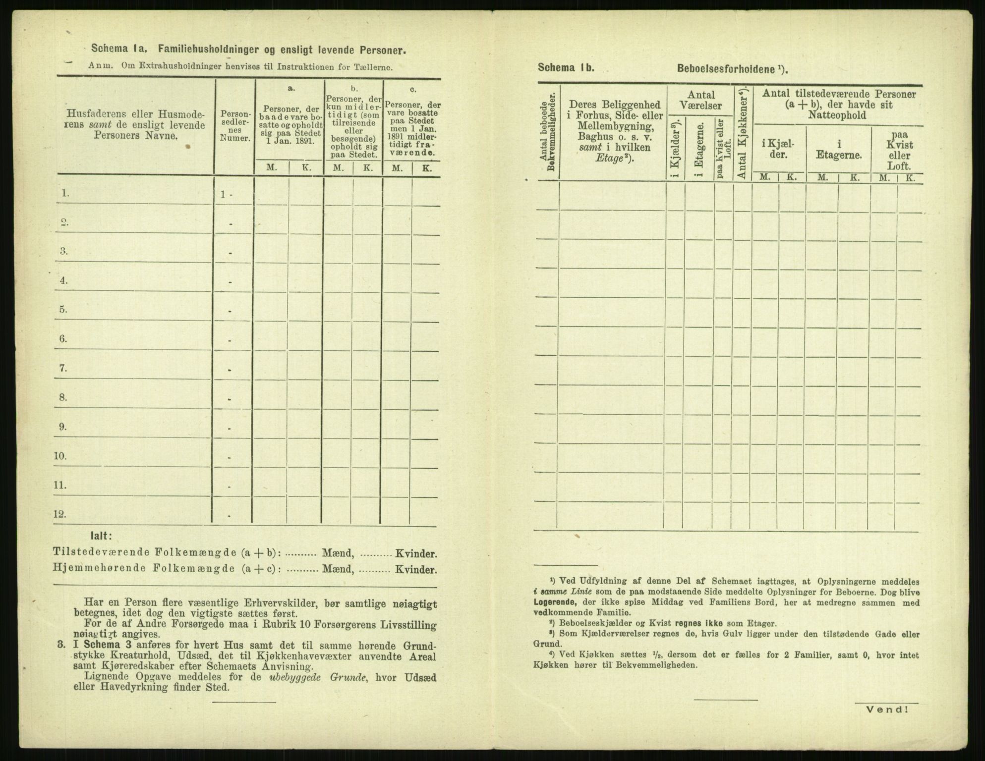 RA, 1891 census for 0301 Kristiania, 1891, p. 10990