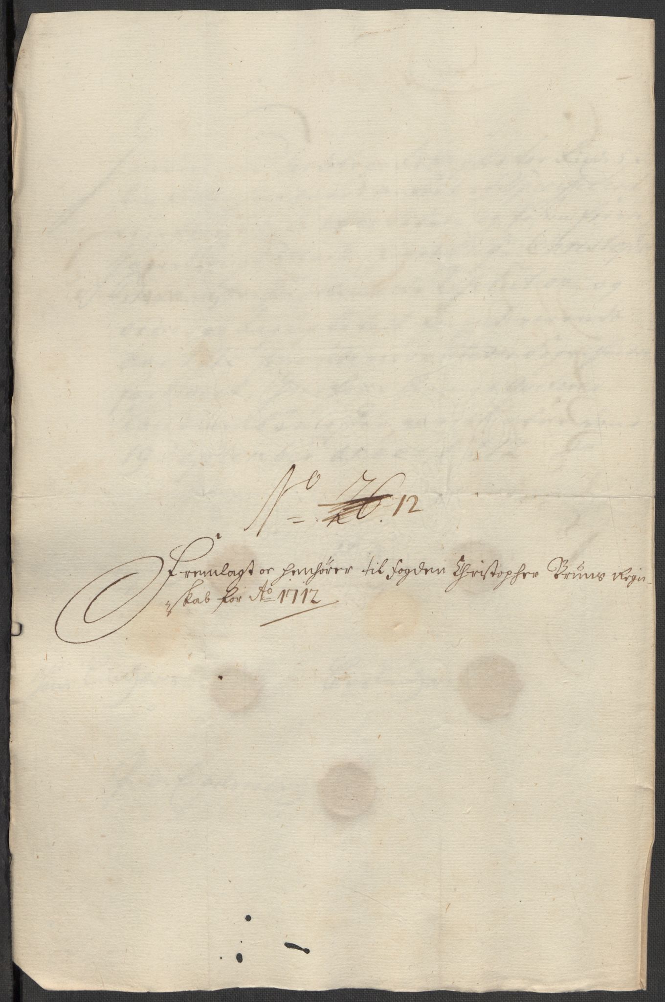 Rentekammeret inntil 1814, Reviderte regnskaper, Fogderegnskap, AV/RA-EA-4092/R17/L1181: Fogderegnskap Gudbrandsdal, 1712, p. 145