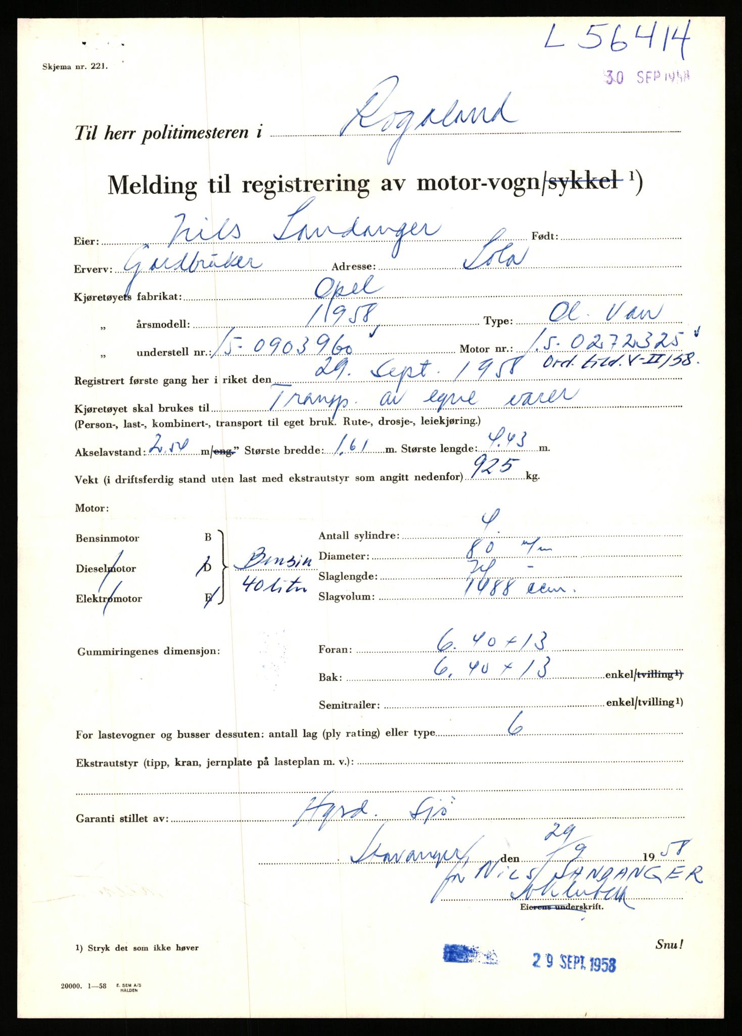 Stavanger trafikkstasjon, AV/SAST-A-101942/0/F/L0055: L-55700 - L-56499, 1930-1971, p. 1837
