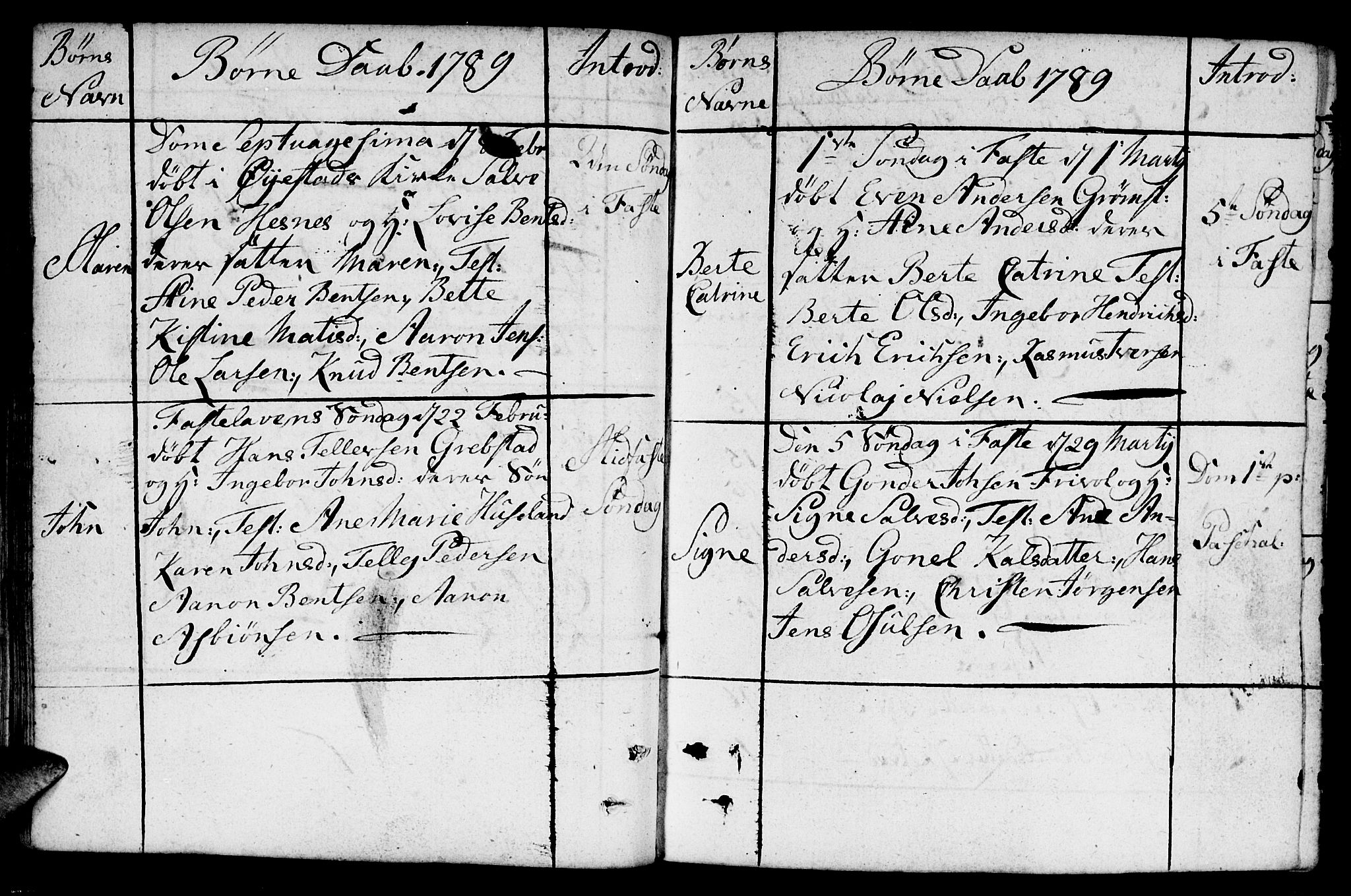 Fjære sokneprestkontor, AV/SAK-1111-0011/F/Fb/L0005: Parish register (copy) no. B 5, 1785-1803, p. 58