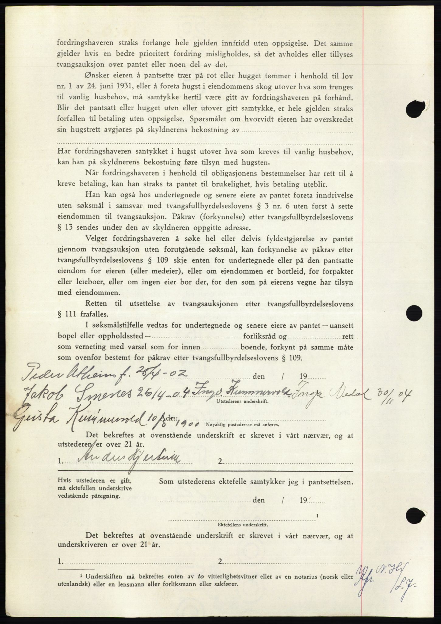 Nordmøre sorenskriveri, AV/SAT-A-4132/1/2/2Ca: Mortgage book no. B98, 1948-1948, Diary no: : 1334/1948