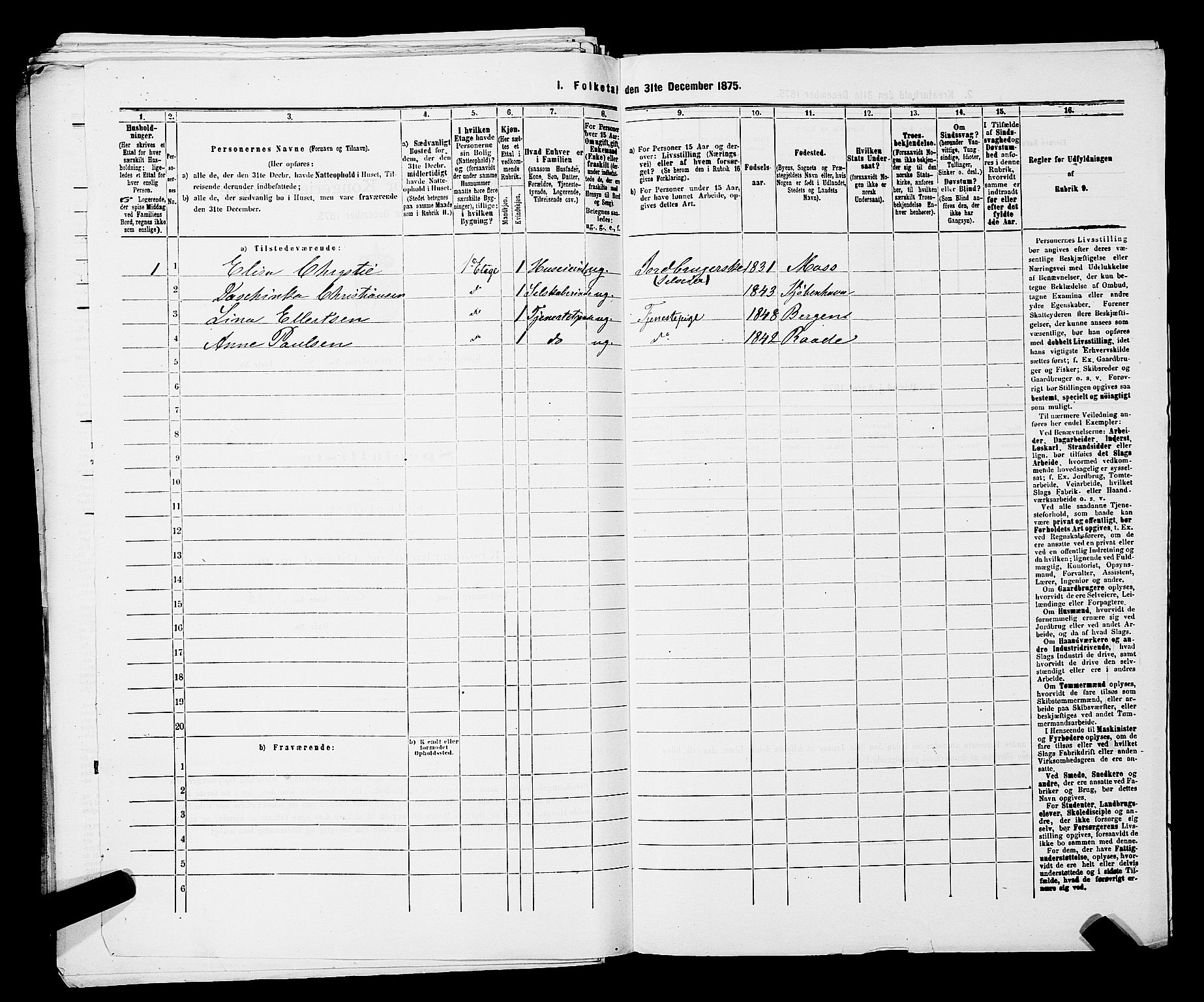 RA, 1875 census for 0104B Moss/Moss, 1875, p. 807