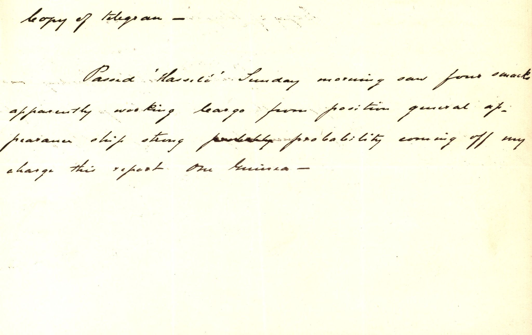 Pa 63 - Østlandske skibsassuranceforening, VEMU/A-1079/G/Ga/L0014/0006: Havaridokumenter / Hasselø, Argonaut, Freyr, 1881, p. 9