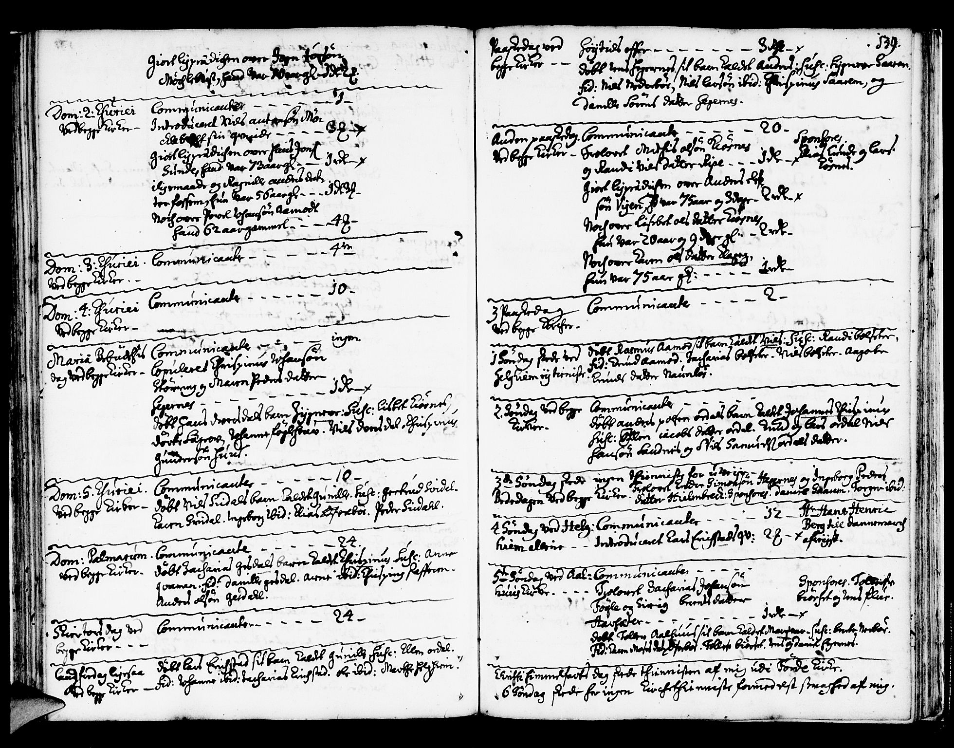 Jølster sokneprestembete, AV/SAB-A-80701/H/Haa/Haaa/L0002: Parish register (official) no. A 2, 1731-1749, p. 138-139