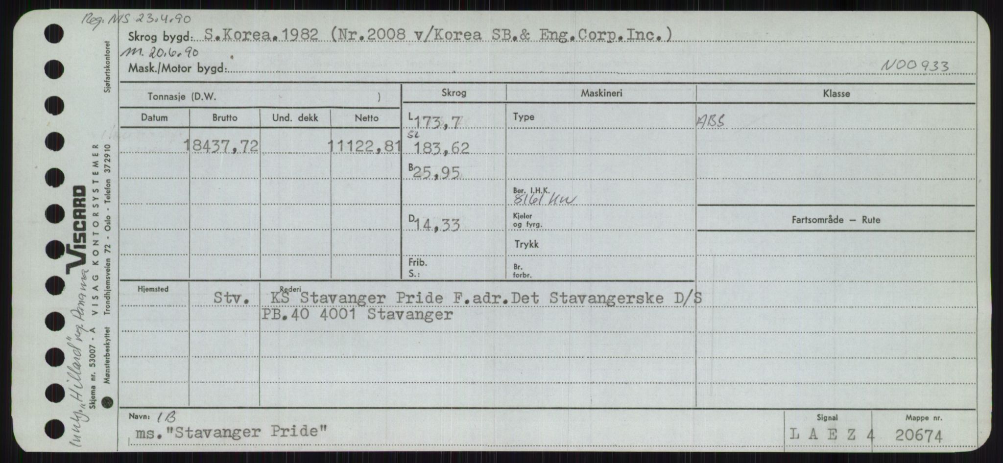 Sjøfartsdirektoratet med forløpere, Skipsmålingen, AV/RA-S-1627/H/Ha/L0005/0002: Fartøy, S-Sven / Fartøy, Skjo-Sven, p. 429