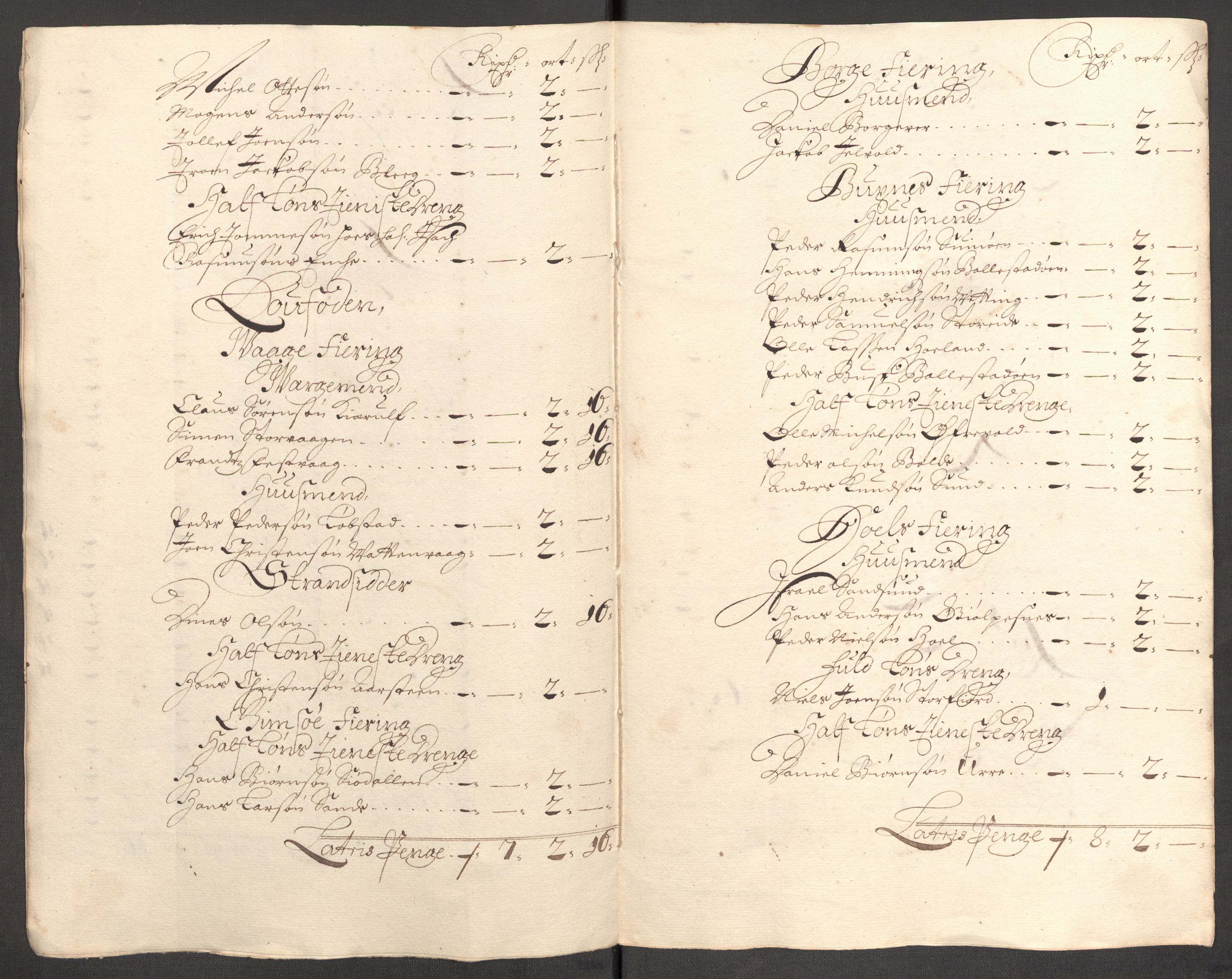 Rentekammeret inntil 1814, Reviderte regnskaper, Fogderegnskap, RA/EA-4092/R67/L4678: Fogderegnskap Vesterålen, Andenes og Lofoten, 1696-1708, p. 294