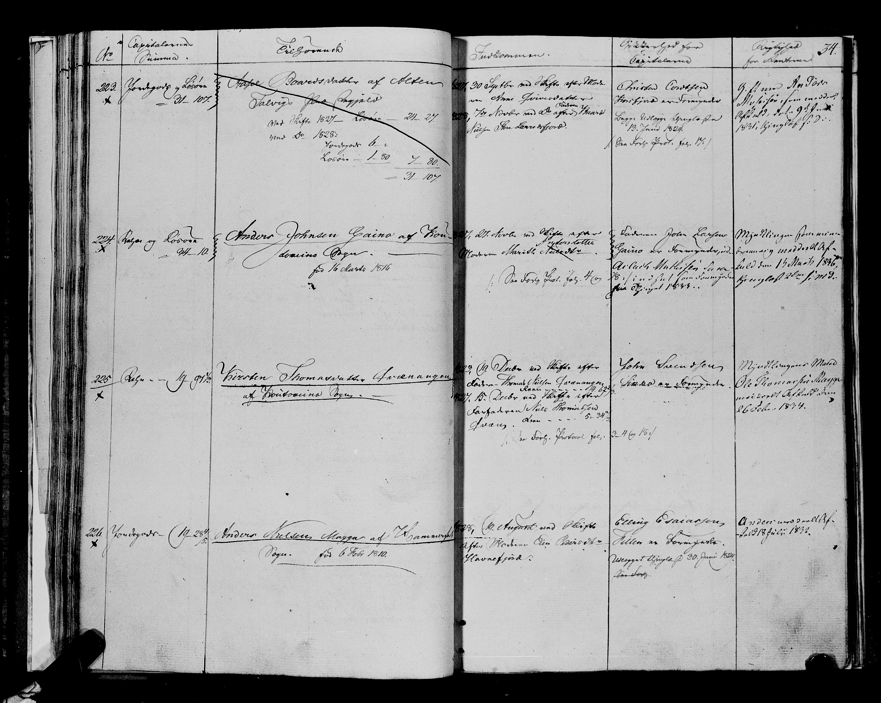 Senja og Tromsø sorenskriveri , AV/SATØ-SATØ-31/H/Hg, 1782-1854, p. 6528