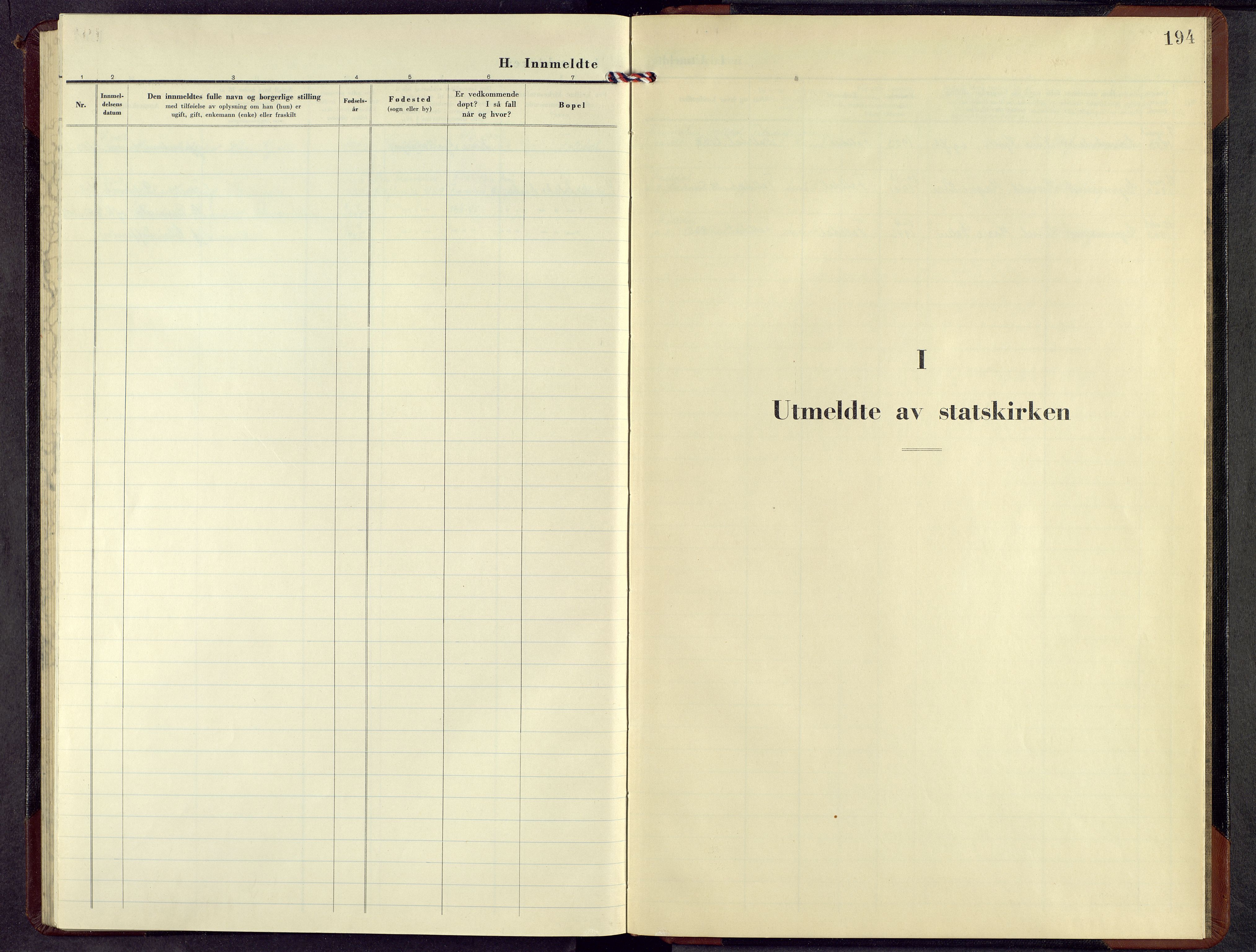 Alvdal prestekontor, AV/SAH-PREST-060/H/Ha/Hab/L0010: Parish register (copy) no. 10, 1947-1965, p. 193b-194a