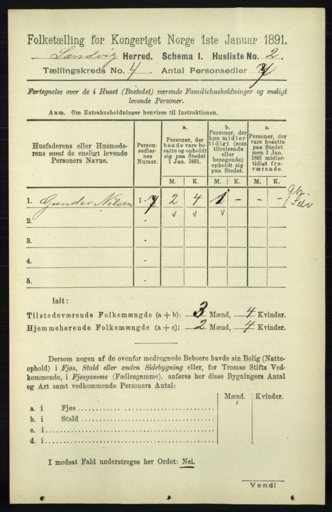 RA, 1891 census for 0924 Landvik, 1891, p. 1712