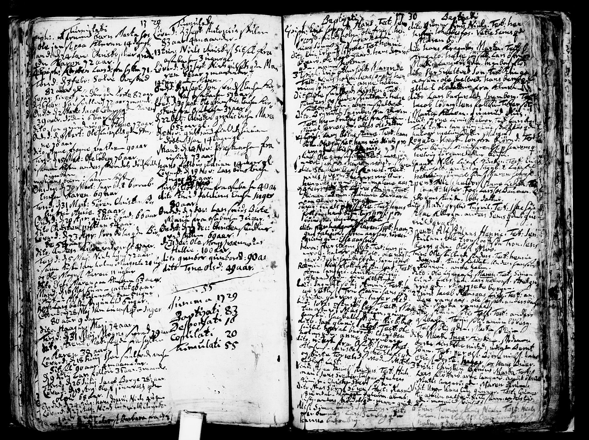 Gjerpen kirkebøker, SAKO/A-265/F/Fa/L0001: Parish register (official) no. I 1, 1681-1746