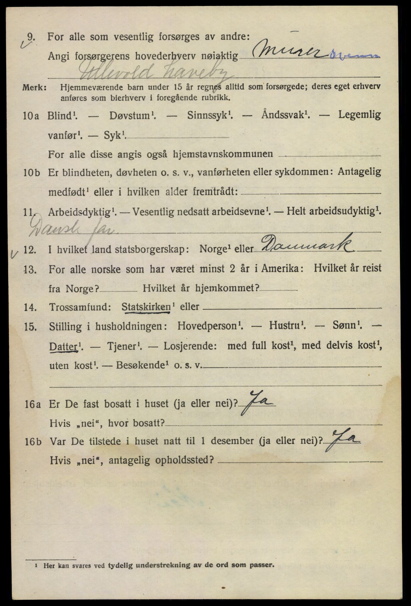 SAO, 1920 census for Kristiania, 1920, p. 644728