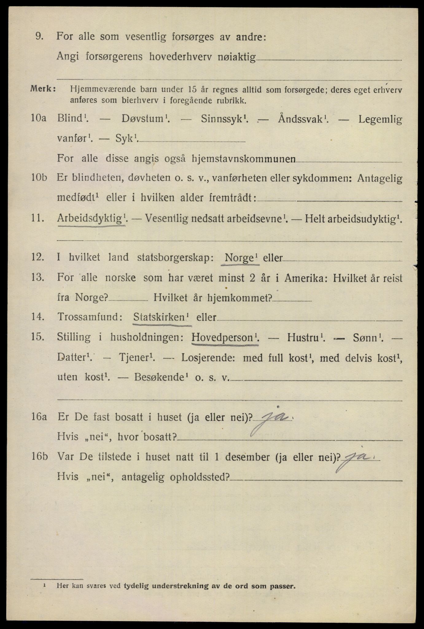 SAO, 1920 census for Eidsvoll, 1920, p. 23366