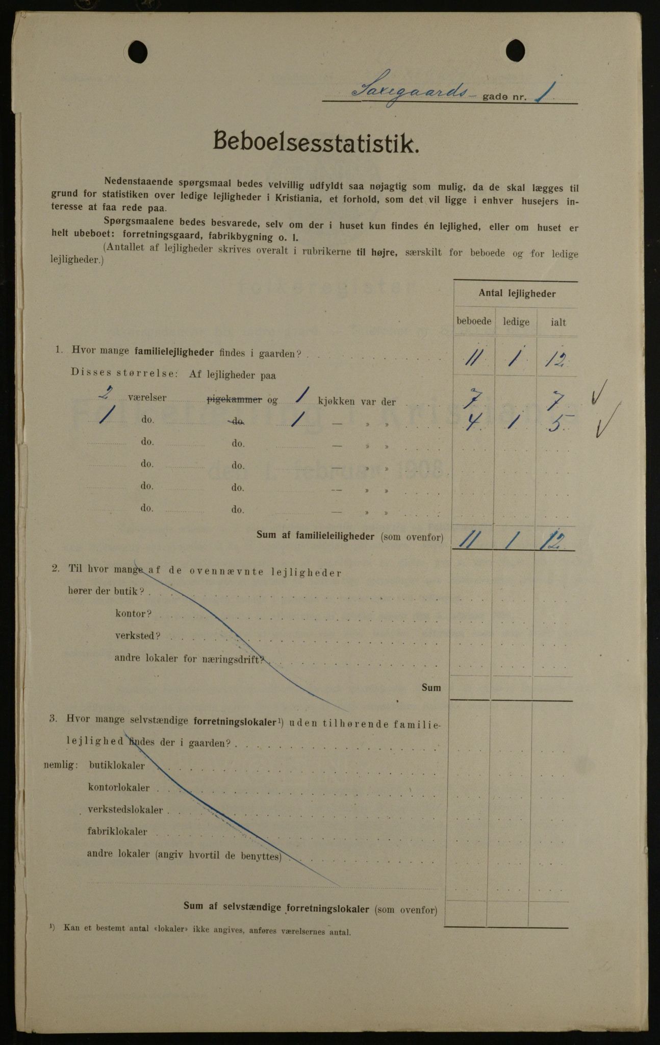 OBA, Municipal Census 1908 for Kristiania, 1908, p. 80483