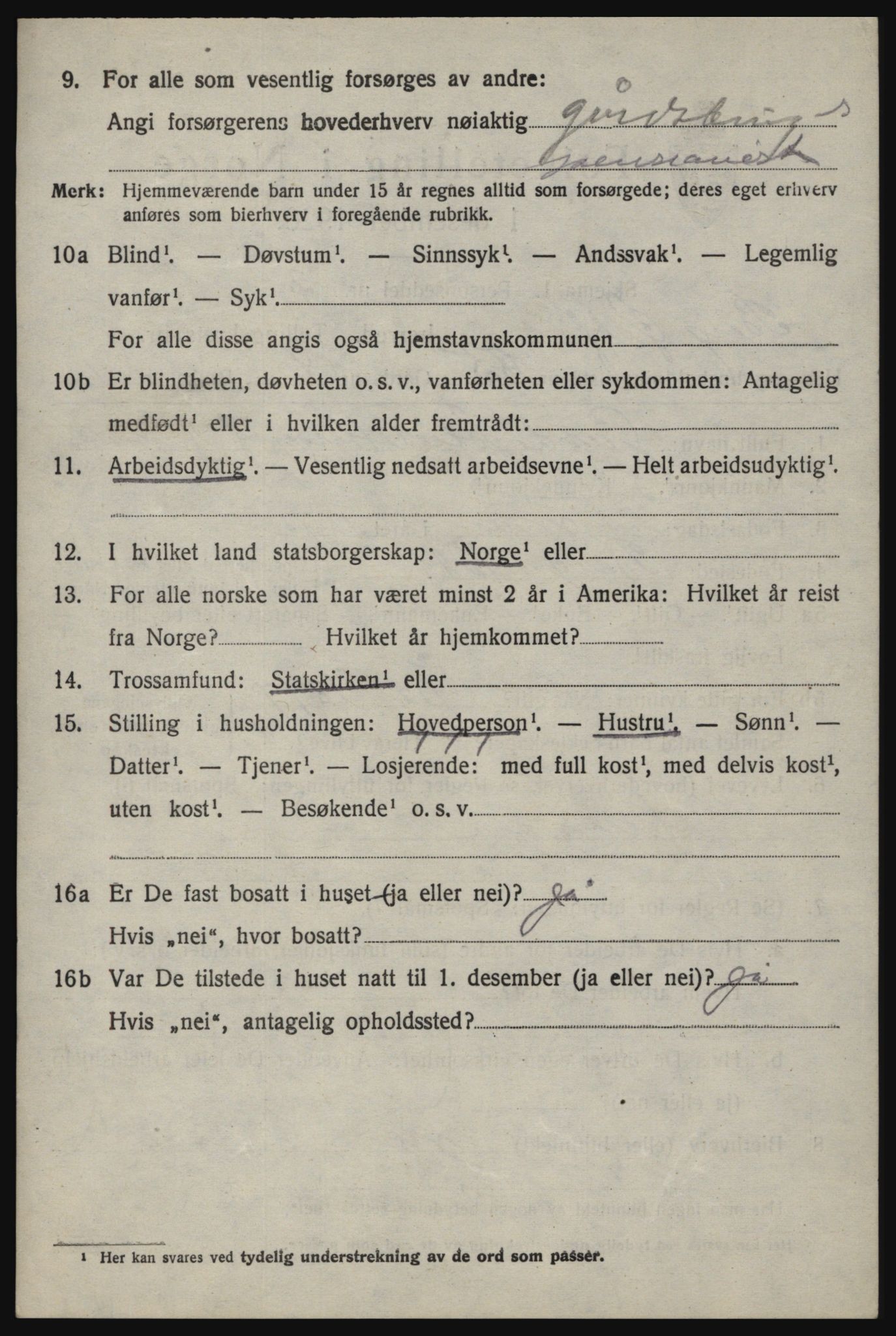 SAO, 1920 census for Berg, 1920, p. 2746