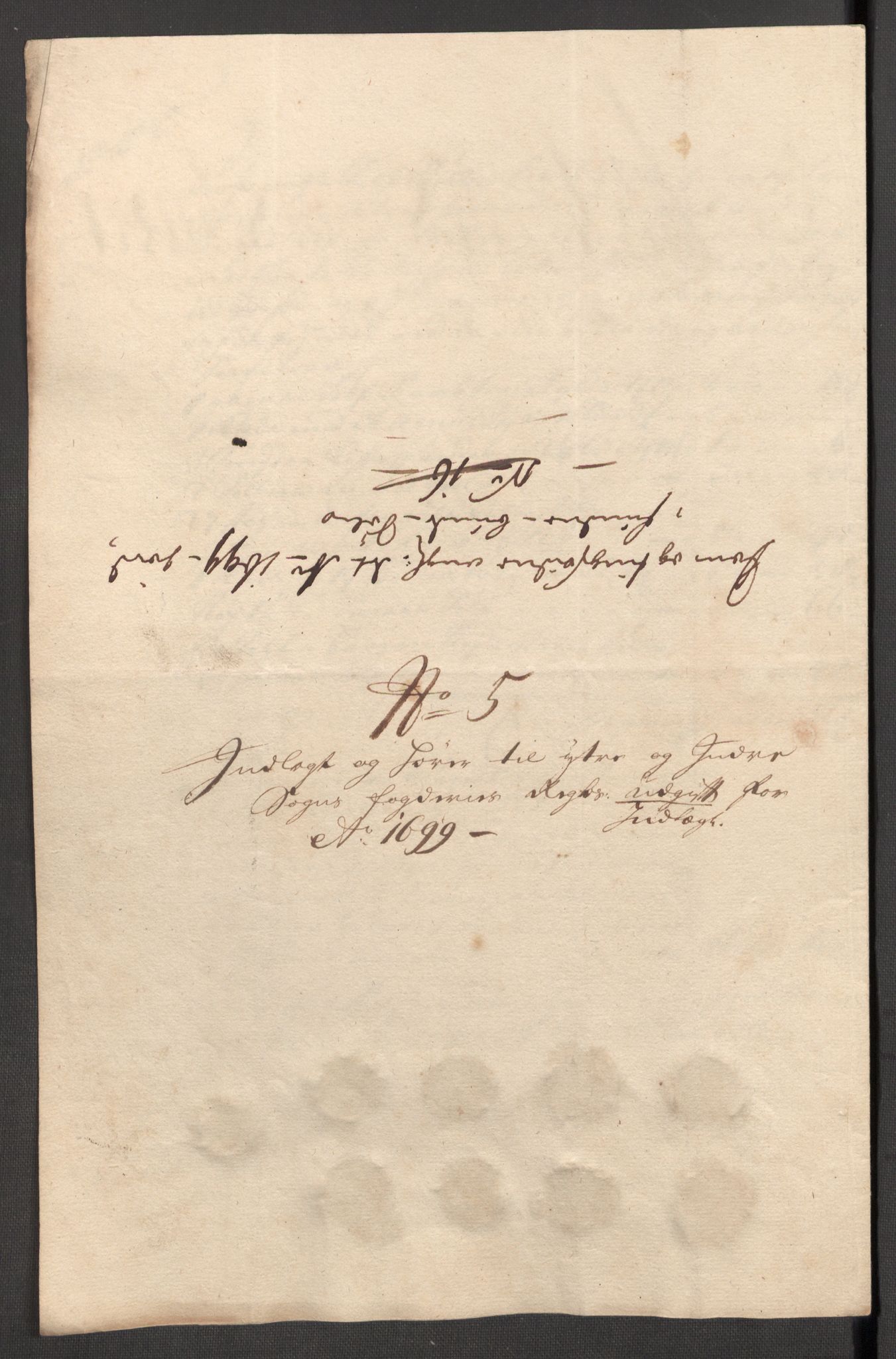 Rentekammeret inntil 1814, Reviderte regnskaper, Fogderegnskap, AV/RA-EA-4092/R52/L3310: Fogderegnskap Sogn, 1698-1699, p. 424