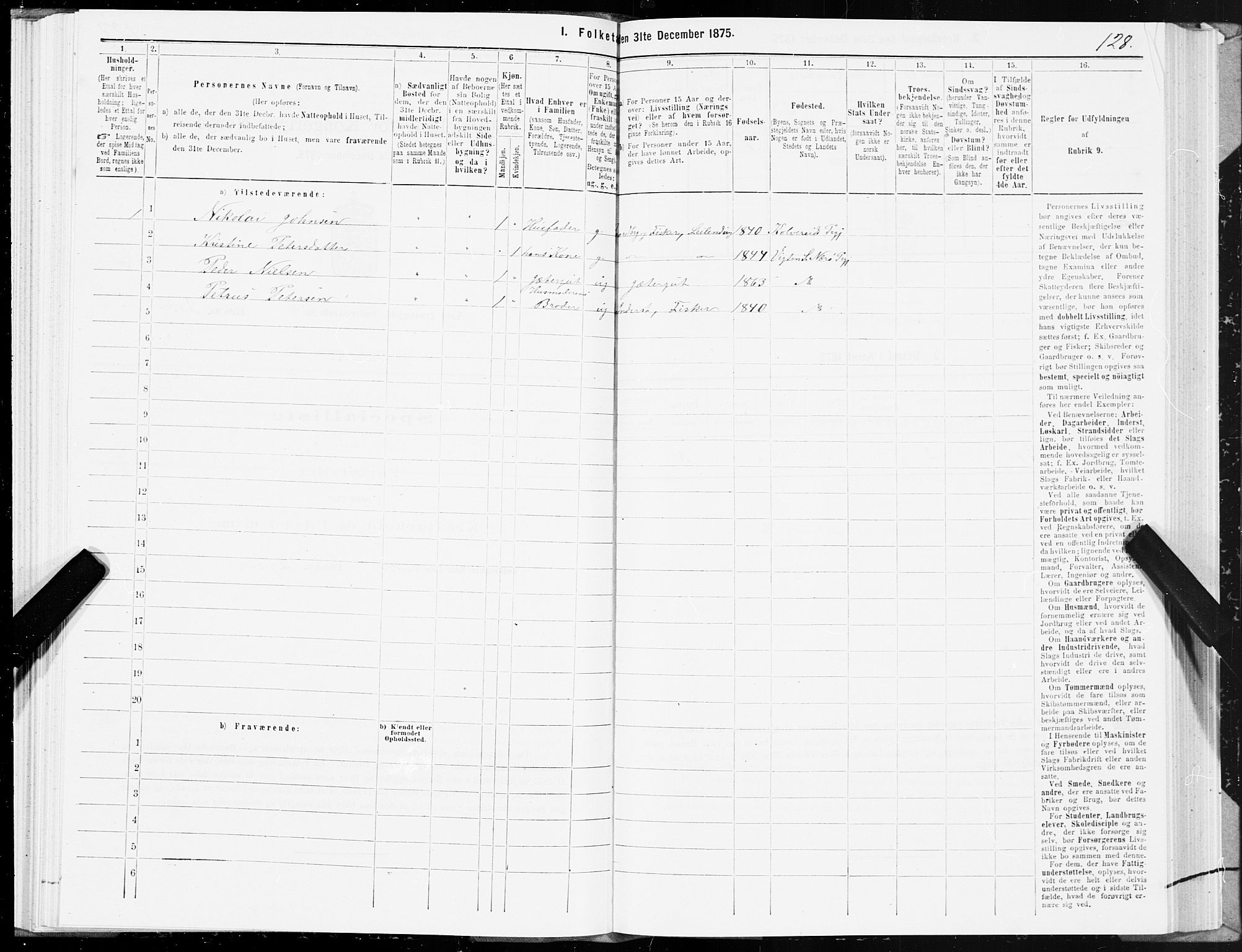 SAT, 1875 census for 1751P Nærøy, 1875, p. 4128