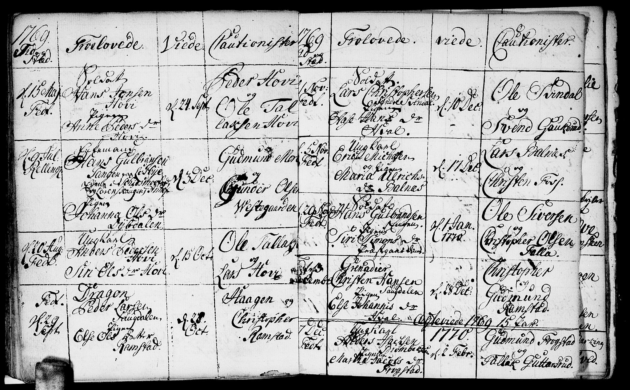 Fet prestekontor Kirkebøker, AV/SAO-A-10370a/F/Fa/L0004: Parish register (official) no. I 4, 1751-1773, p. 167