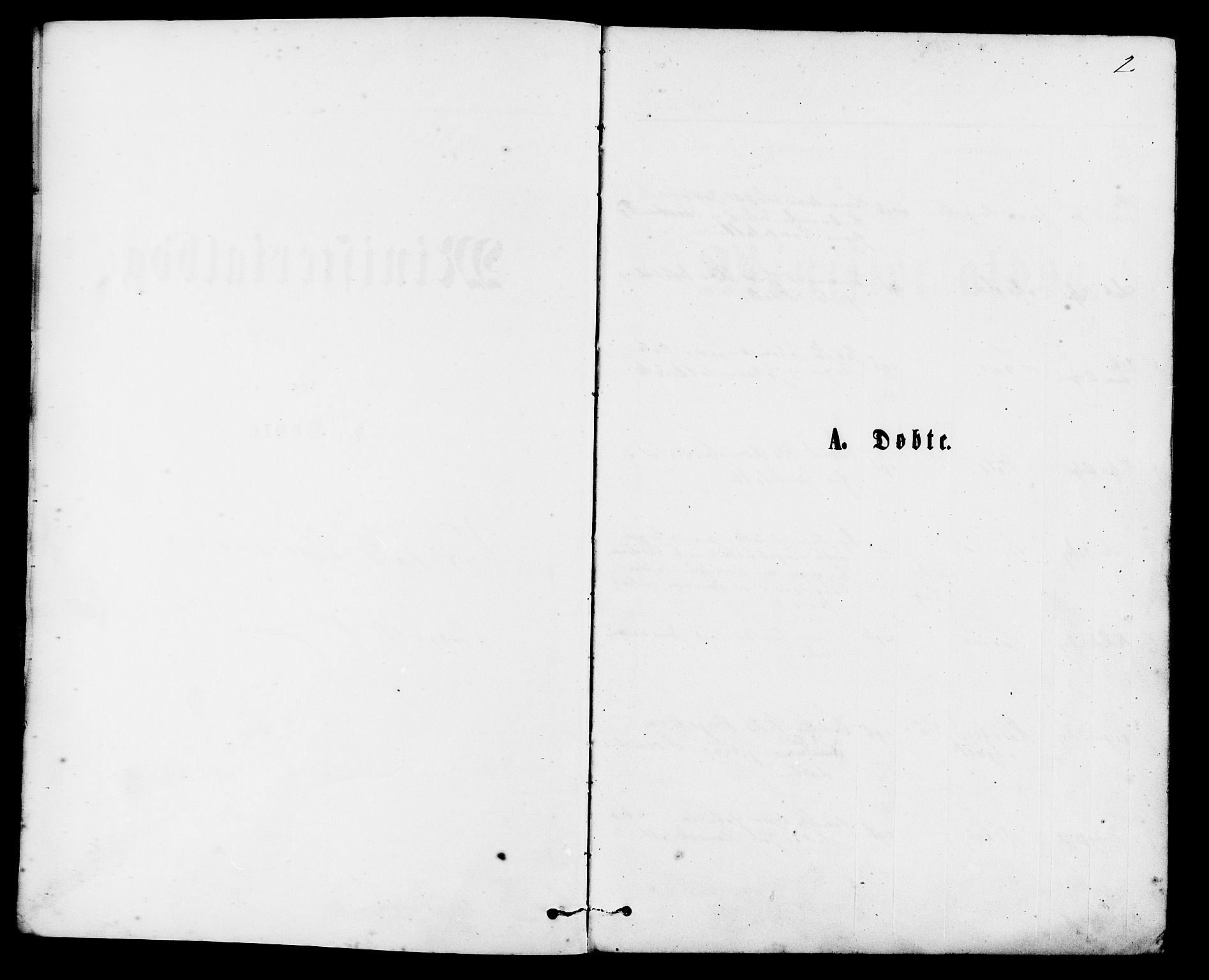 Vikedal sokneprestkontor, SAST/A-101840/01/IV: Parish register (official) no. A 7, 1868-1883, p. 2