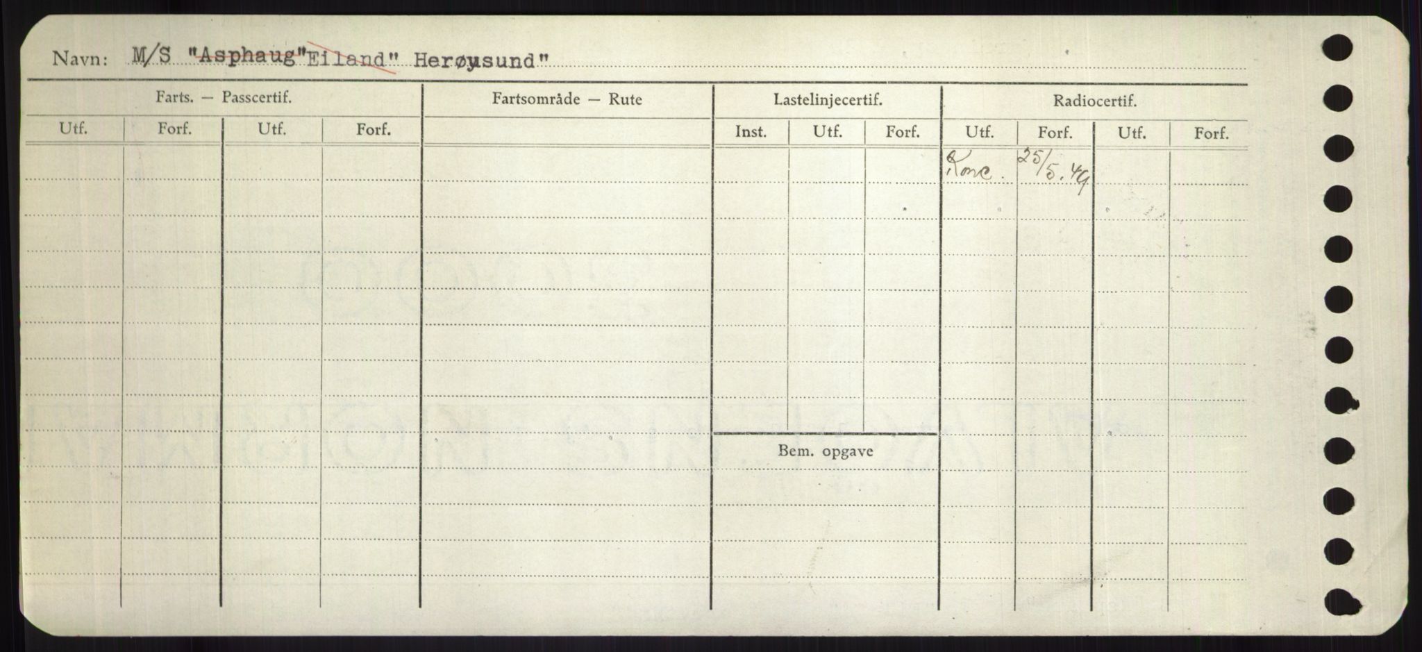 Sjøfartsdirektoratet med forløpere, Skipsmålingen, AV/RA-S-1627/H/Hd/L0015: Fartøy, Havm-Hey, p. 464