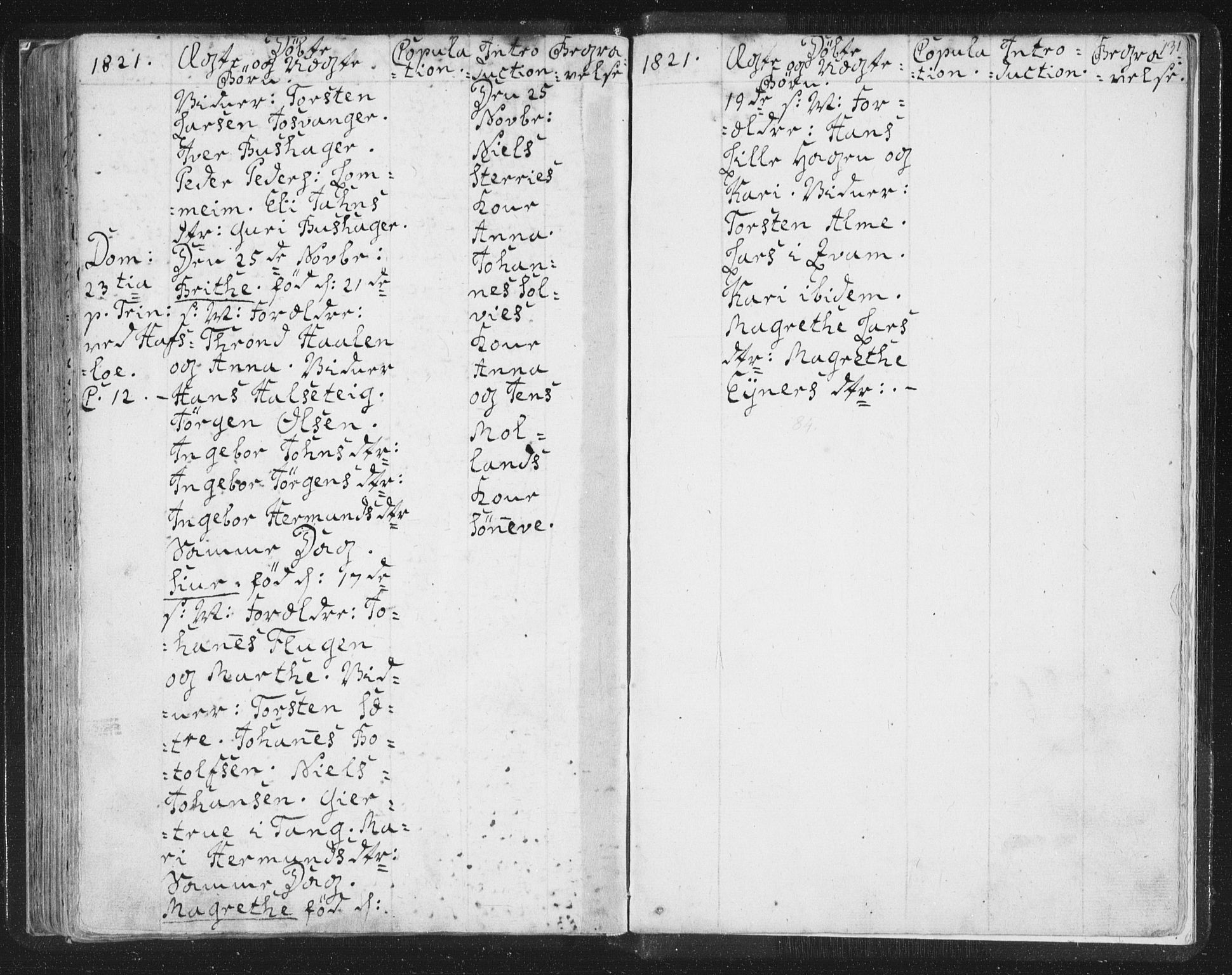 Hafslo sokneprestembete, AV/SAB-A-80301/H/Haa/Haaa/L0003: Parish register (official) no. A 3, 1807-1821, p. 131