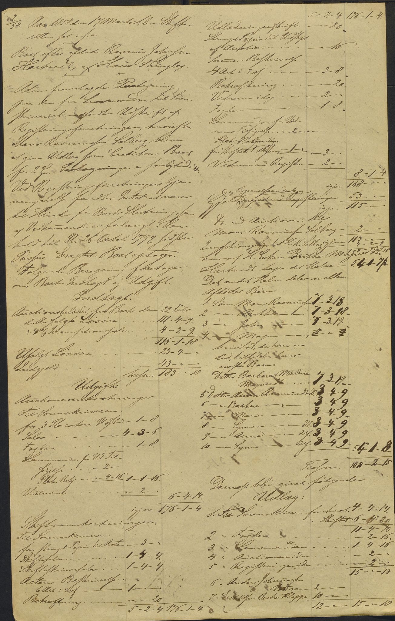 Nordhordland sorenskrivar, AV/SAB-A-2901/1/H/Hd/Hdb/L0003: Konsept til utlodningar, 1855-1860, p. 599