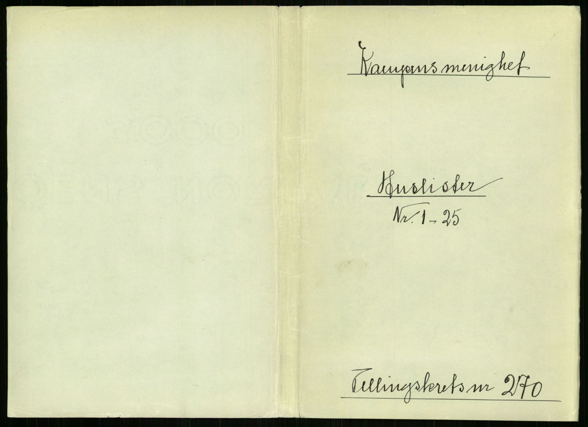 RA, 1891 census for 0301 Kristiania, 1891, p. 164021