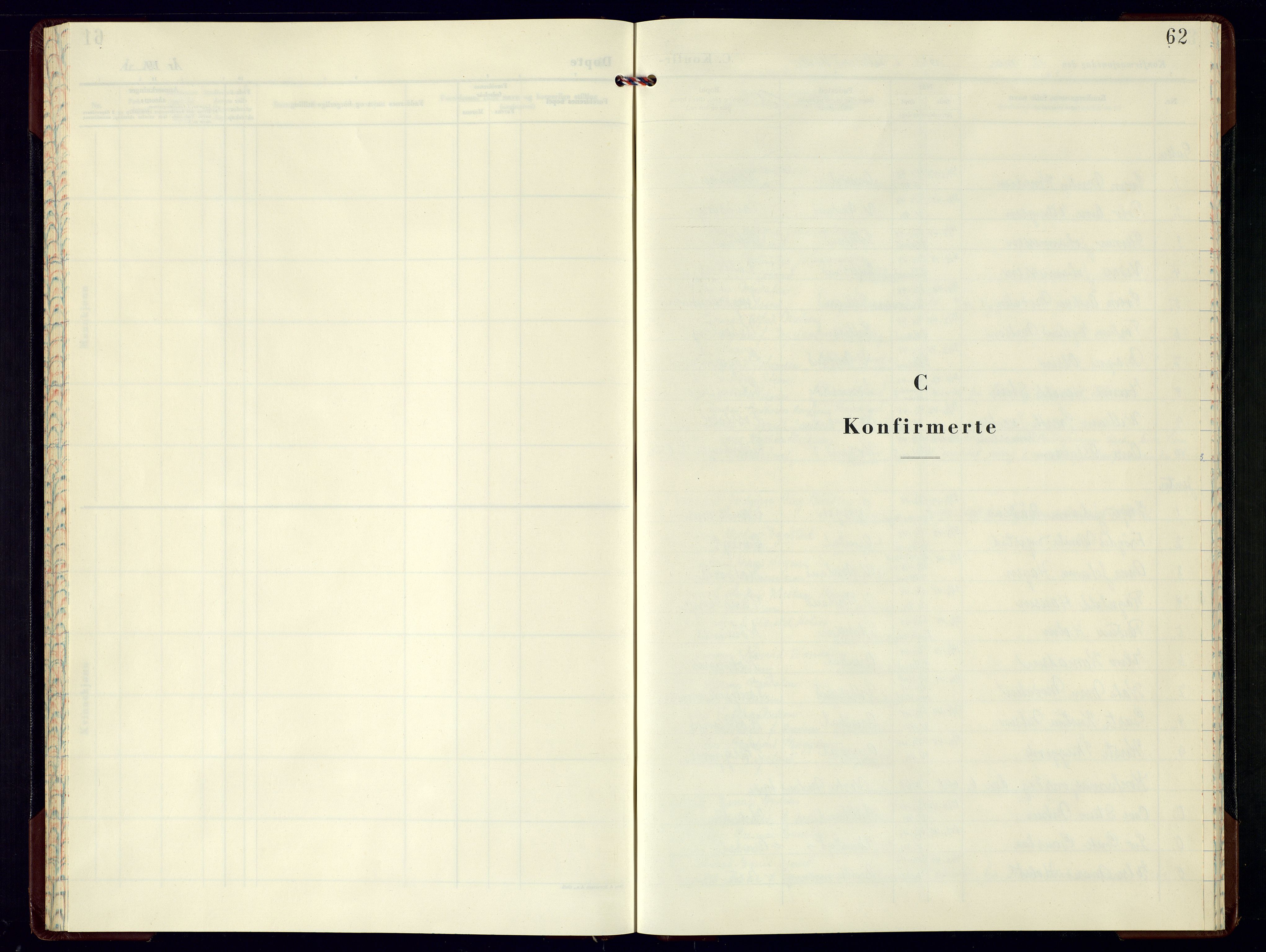 Vestre Moland sokneprestkontor, SAK/1111-0046/F/Fb/Fba/L0004: Parish register (copy) no. B-4, 1963-1979, p. 62