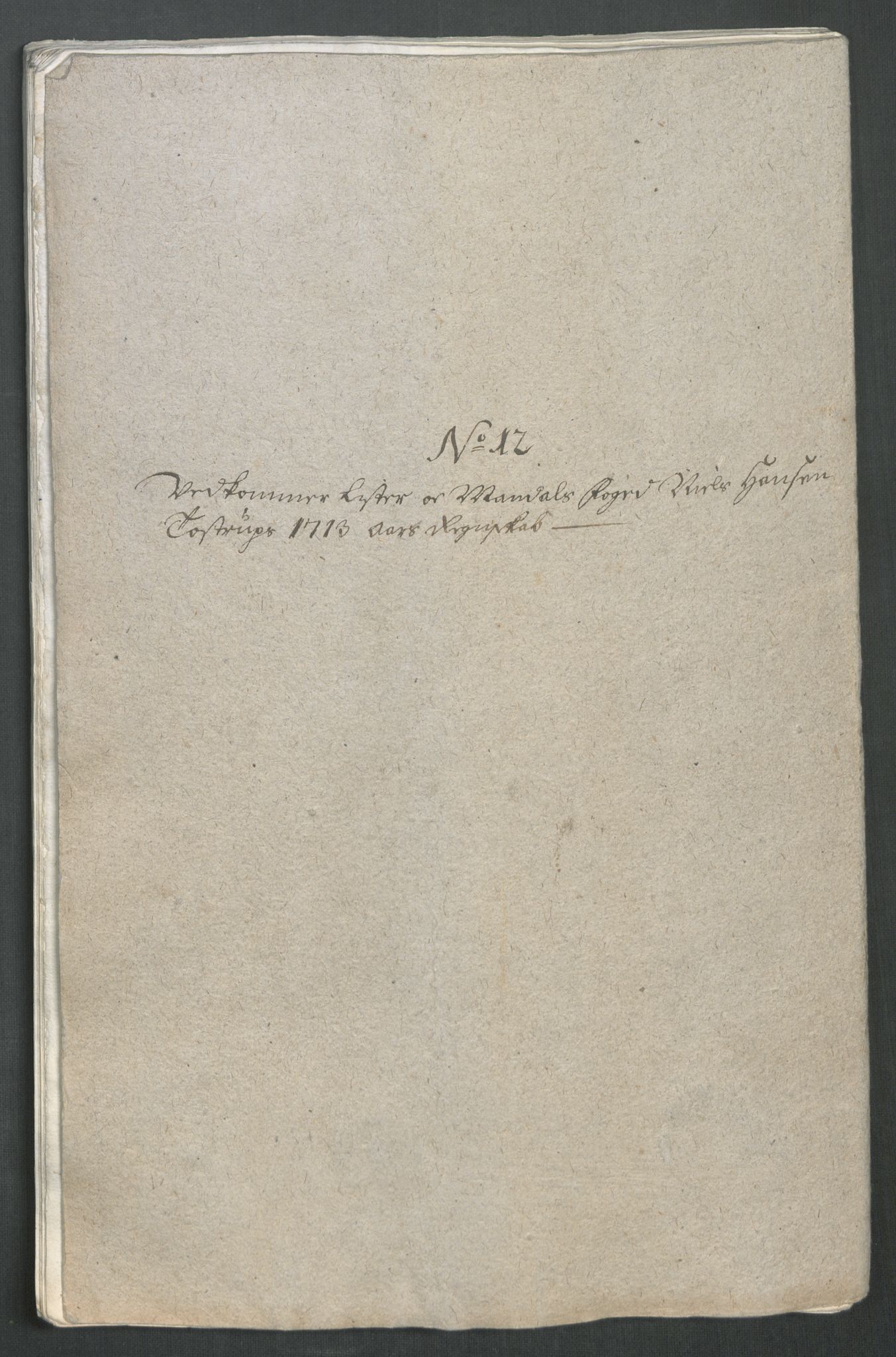 Rentekammeret inntil 1814, Reviderte regnskaper, Fogderegnskap, RA/EA-4092/R43/L2556: Fogderegnskap Lista og Mandal, 1713, p. 248