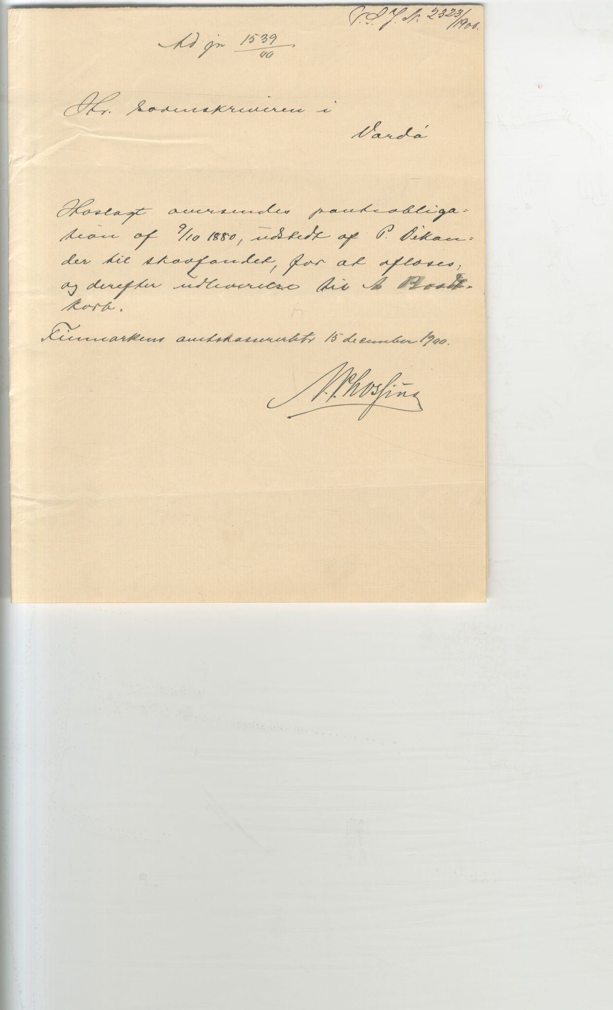 Brodtkorb handel A/S, VAMU/A-0001/Q/Qb/L0003: Faste eiendommer i Vardø Herred, 1862-1939, p. 199