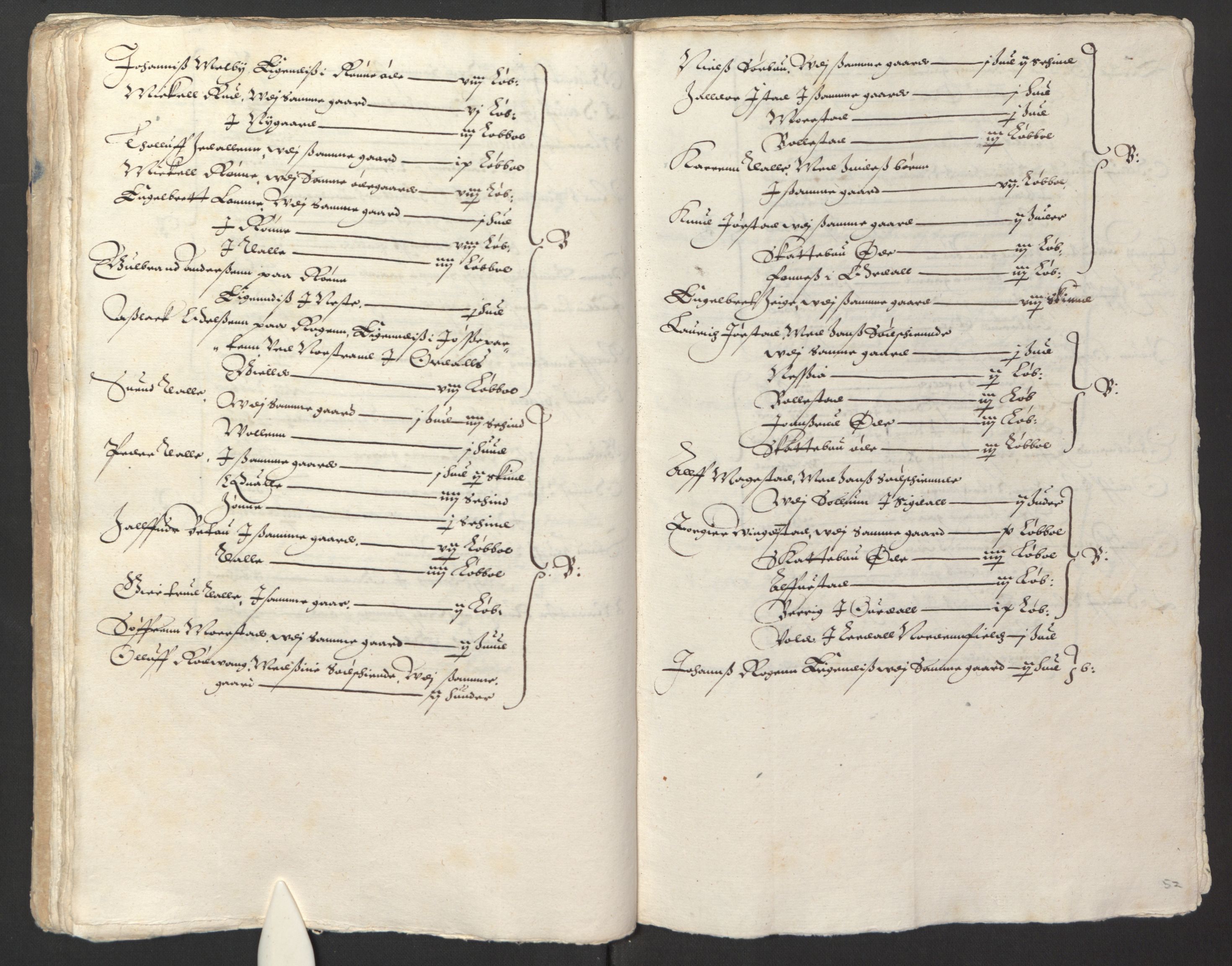 Stattholderembetet 1572-1771, AV/RA-EA-2870/Ek/L0008/0002: Jordebøker til utlikning av rosstjeneste 1624-1626: / Odelsjordebøker for Akershus len, 1624-1626, p. 93