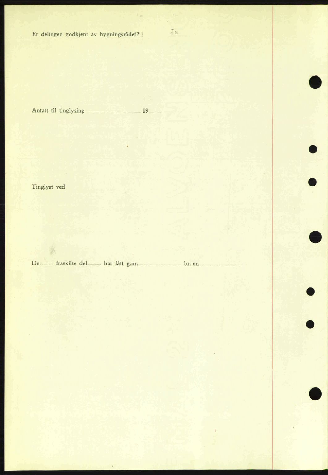 Moss sorenskriveri, SAO/A-10168: Mortgage book no. A9, 1941-1942, Diary no: : 2290/1941