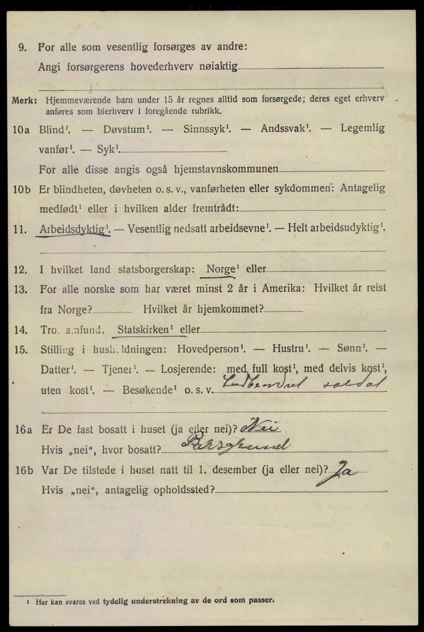 SAKO, 1920 census for Nøtterøy, 1920, p. 14724