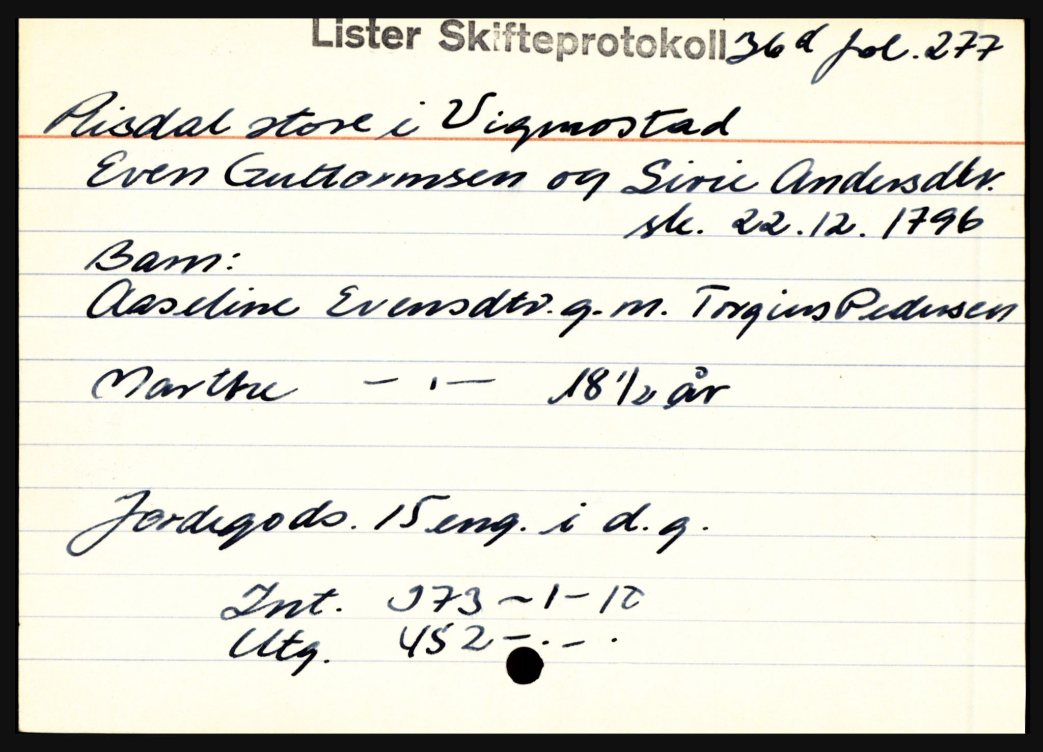 Lister sorenskriveri, AV/SAK-1221-0003/H, p. 30093