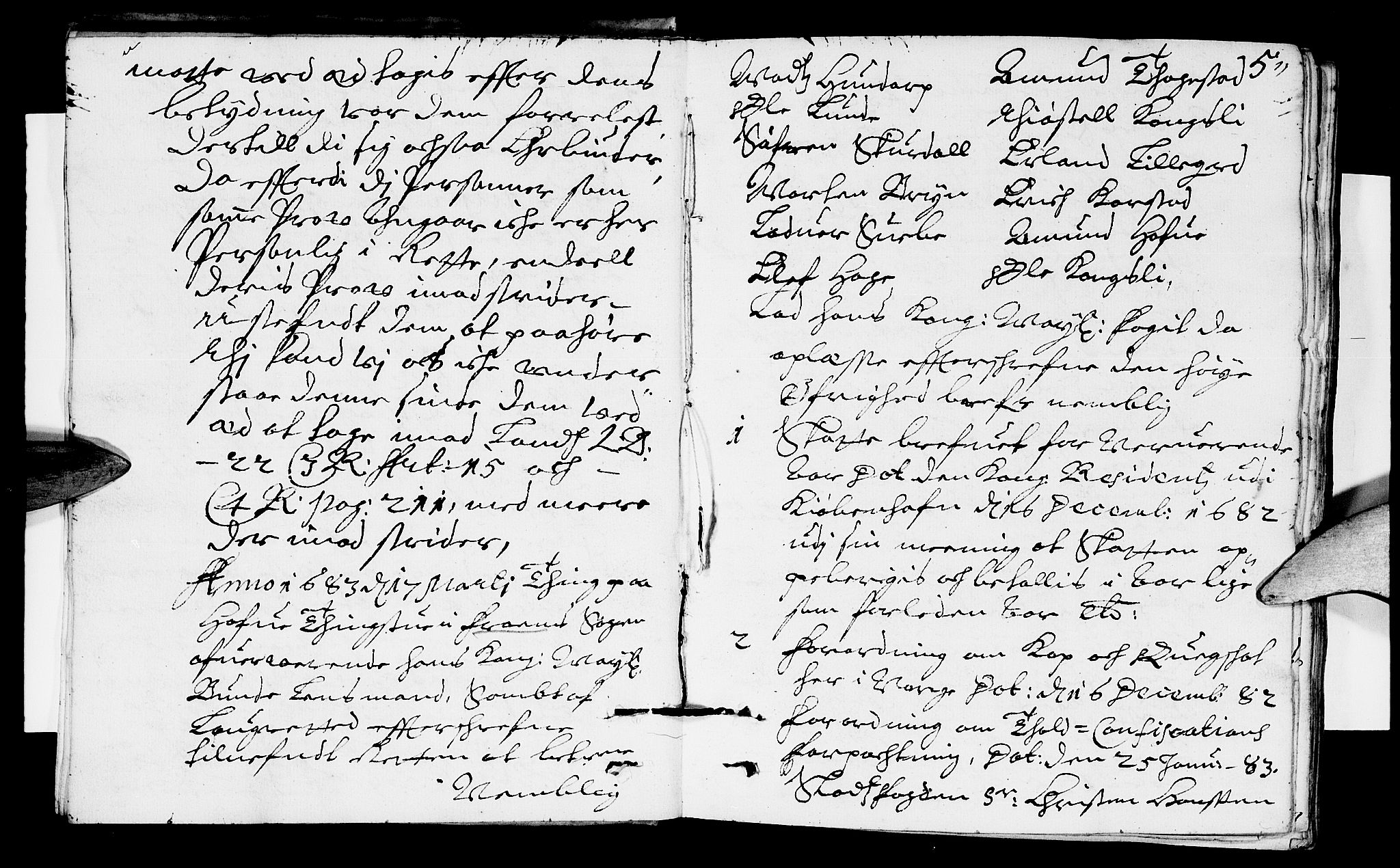 Sorenskriverier i Gudbrandsdalen, SAH/TING-036/G/Gb/Gba/L0019: Tingbok - Nord-Gudbrandsdal, 1683, p. 4b-5a