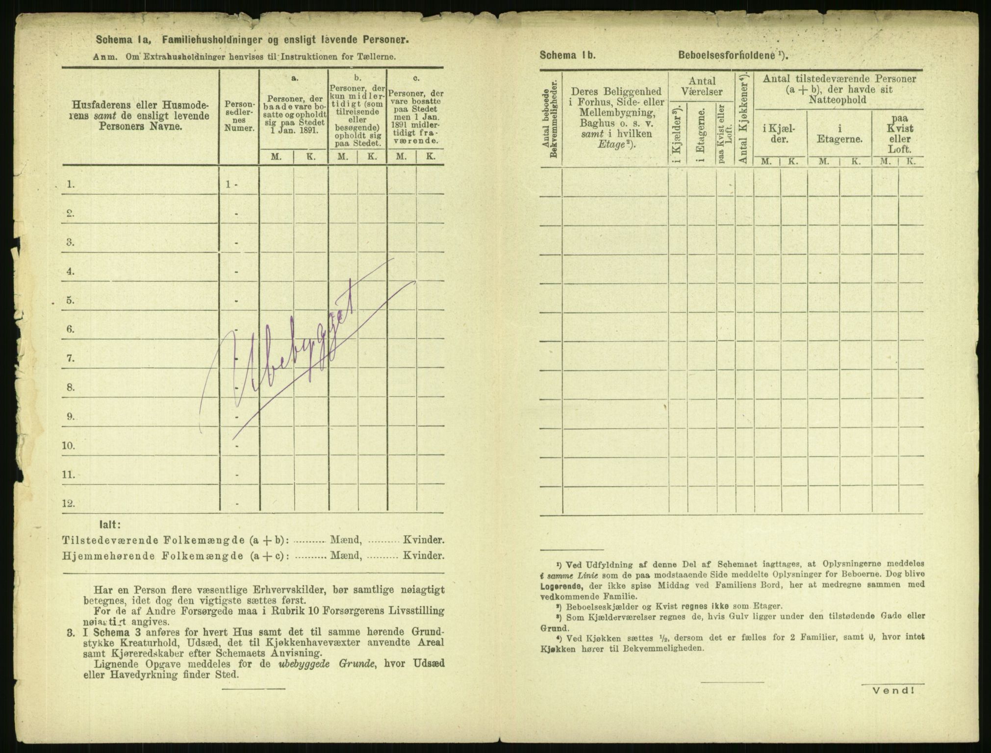 RA, 1891 census for 0301 Kristiania, 1891, p. 65214