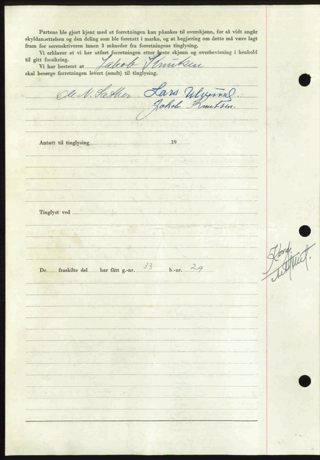 Nordmøre sorenskriveri, AV/SAT-A-4132/1/2/2Ca: Mortgage book no. A115, 1950-1950, Diary no: : 2483/1950